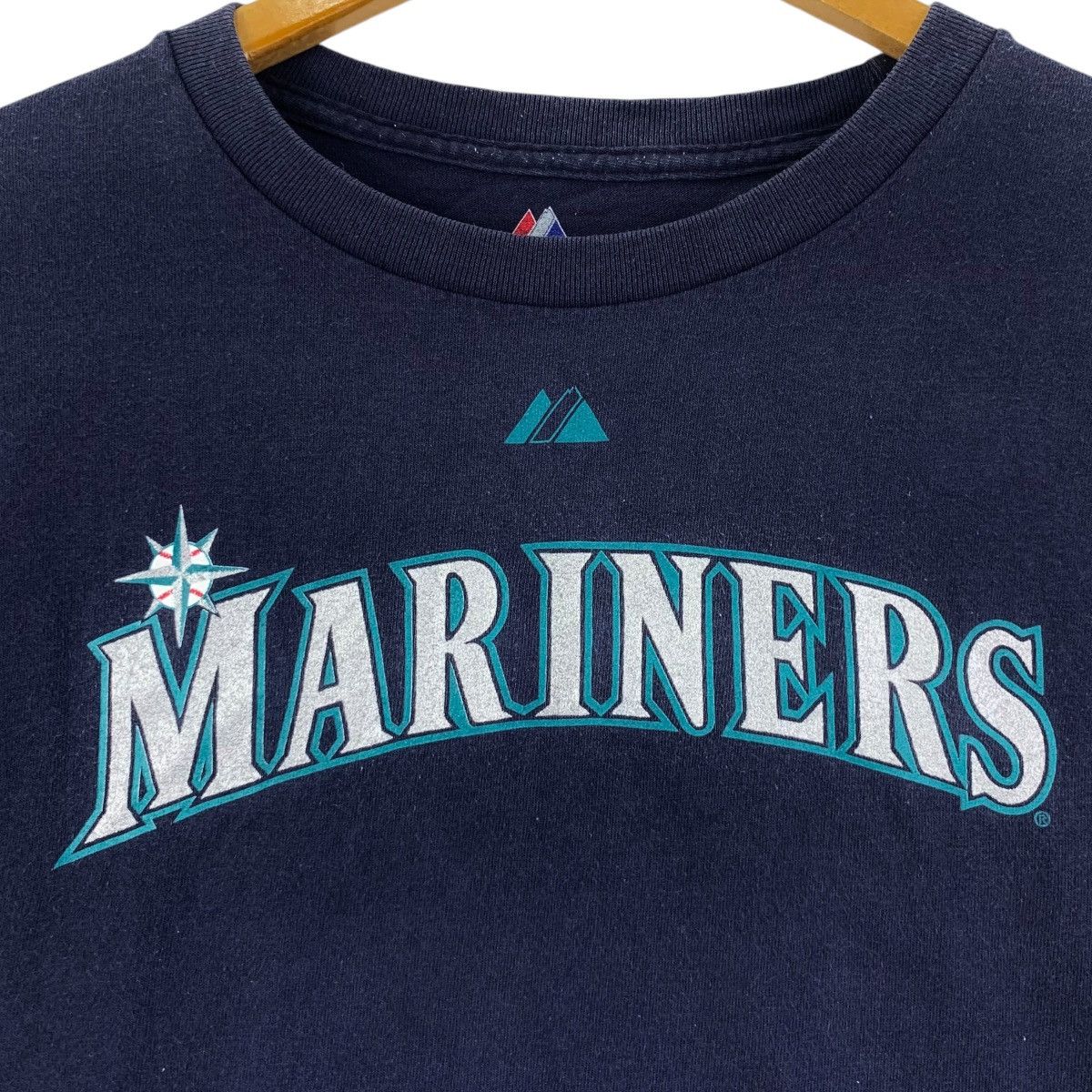 MLB Vintage MLB SEATTLE MARINERS Ichiro Tee Shirt Size US XL / EU 56 / 4 - 3 Thumbnail