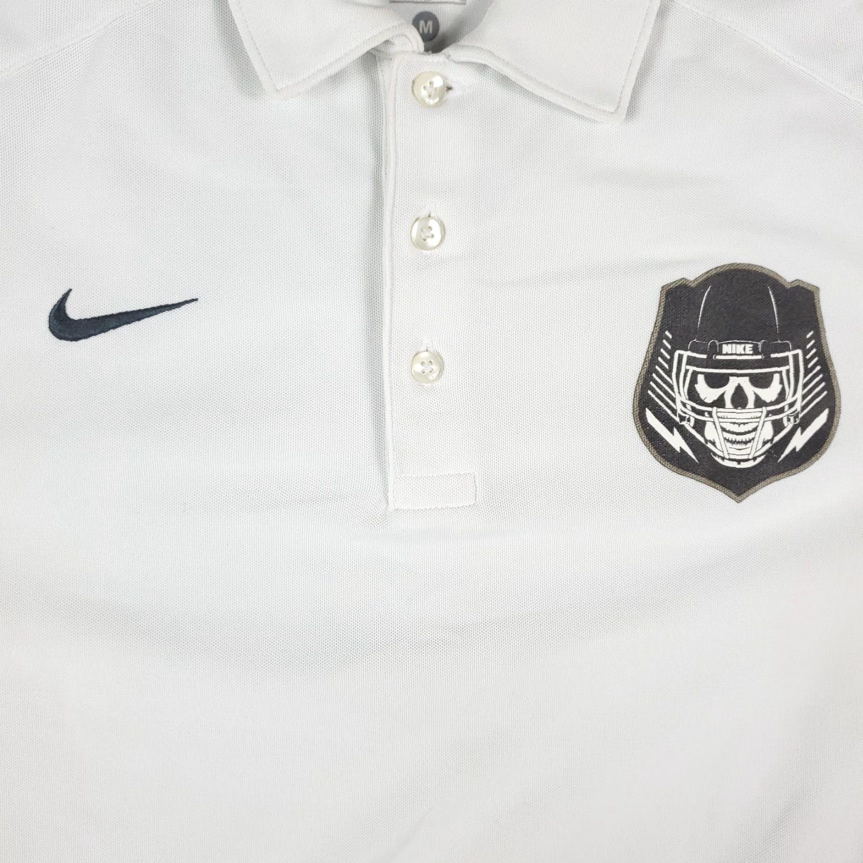 Nike Nike Polo Shirt Mens M White Swoosh Golf Casual Short Sleeve | Nike Golf | Polo | White | M | Mens Size US M / EU 48-50 / 2 - 3 Thumbnail