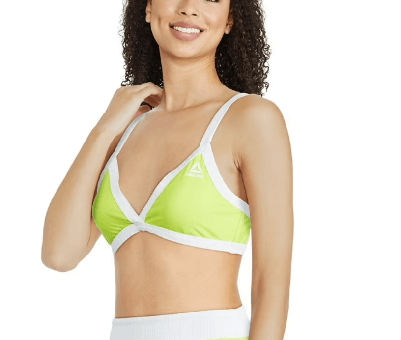 Reebok Reebok Swim Triangle Top Green ( M ) Size M / US 6-8 / IT 42-44 - 1 Thumbnail
