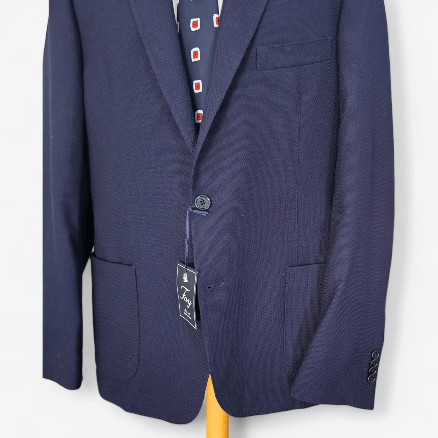 Fay NWT Fay Wool Blazer Unlined Size 56 Navy Size 46R - 5 Thumbnail