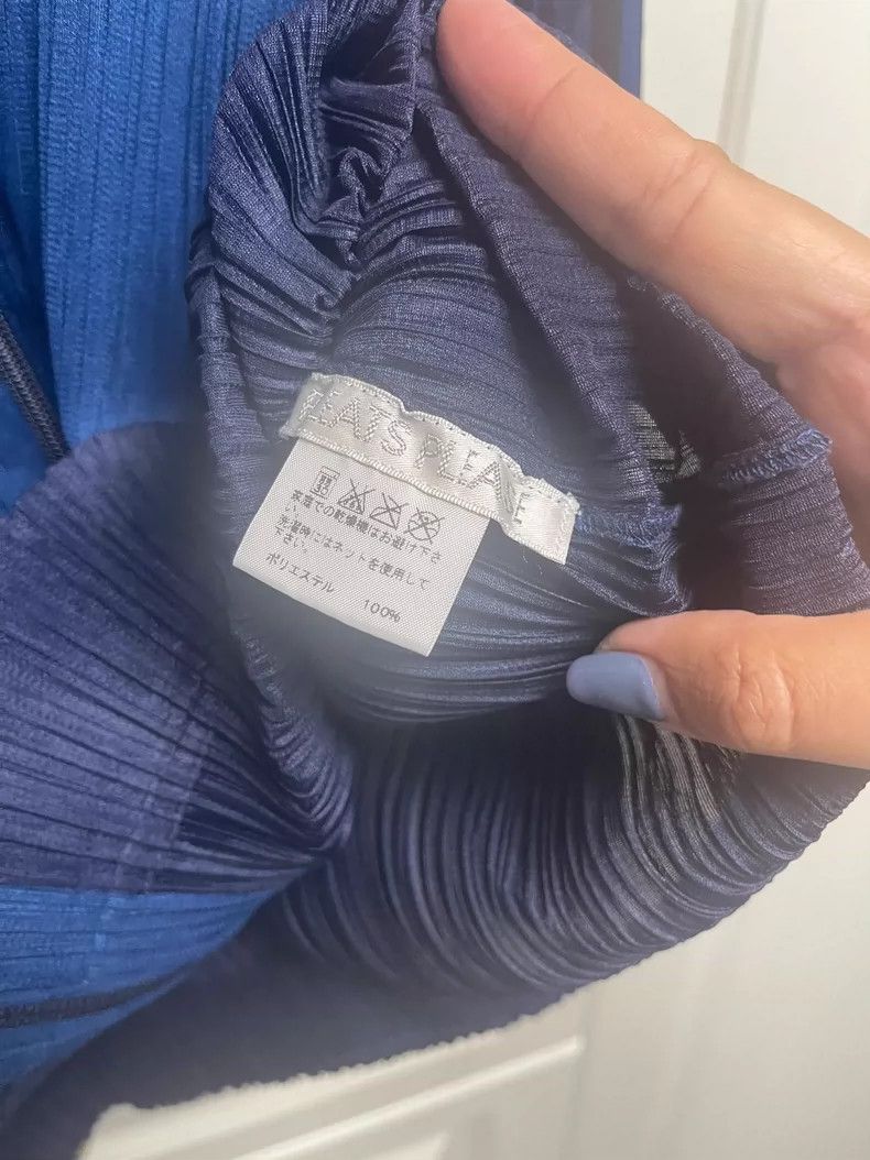 Issey Miyake Issey Miyake size:1 Blue pleated pants Size 42" / US 20 - 9 Thumbnail