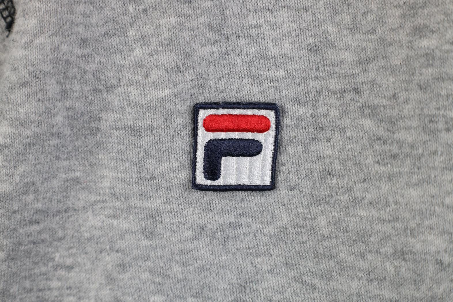 Fila Vintage Y2K FILA Terry Crewneck Sweatshirt Heather Gray Size XL / US 12-14 / IT 48-50 - 4 Thumbnail