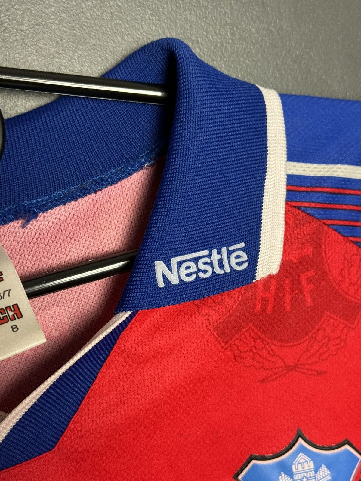 Puma Helsingborgs IF 98/99 Home Match Worn Football Jersey Size US XL / EU 56 / 4 - 6 Thumbnail