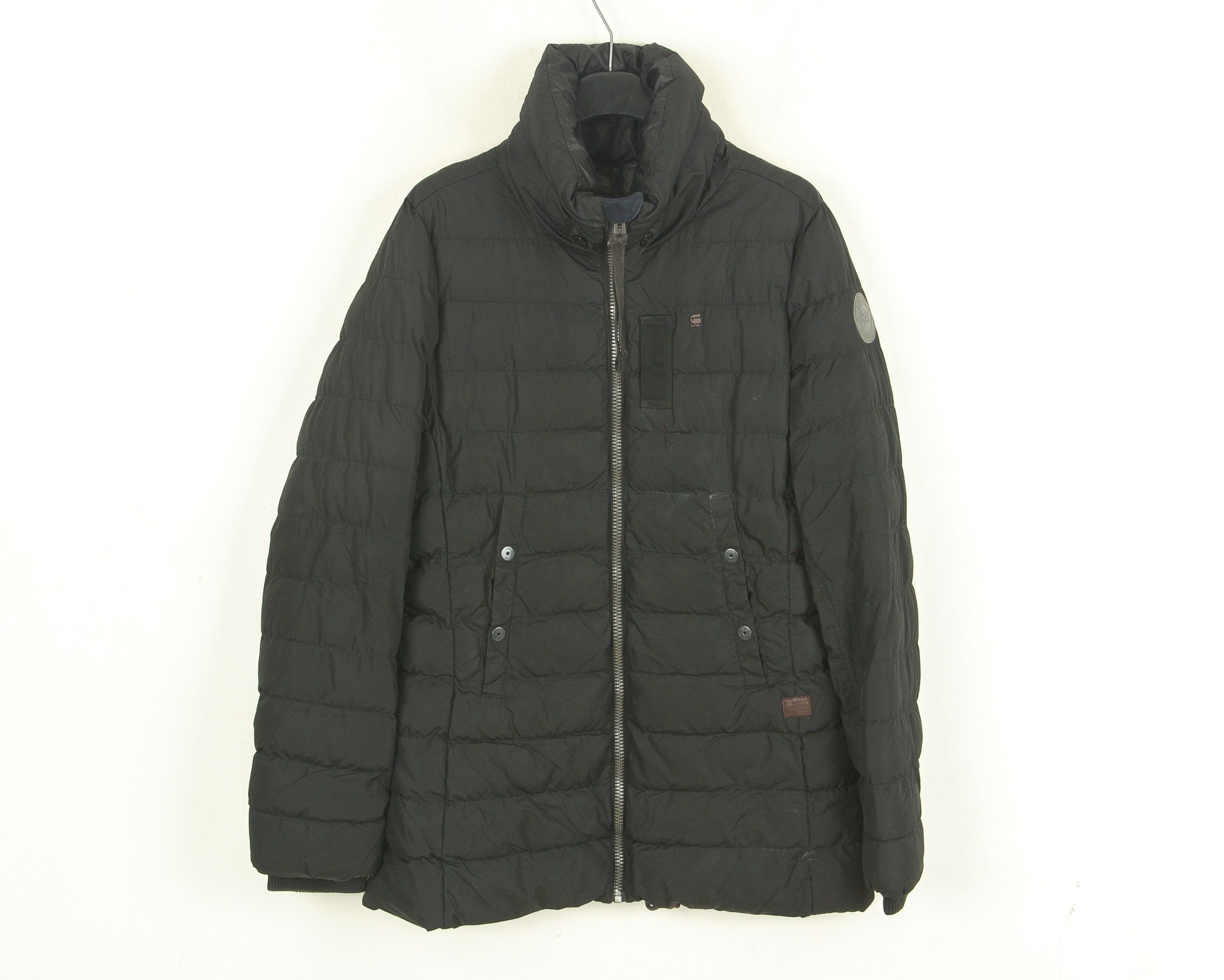 G-Star Whistler Slim Coat Jacket M Puffer Women Padded Coat Black Size M / US 6-8 / IT 42-44 - 1 Thumbnail