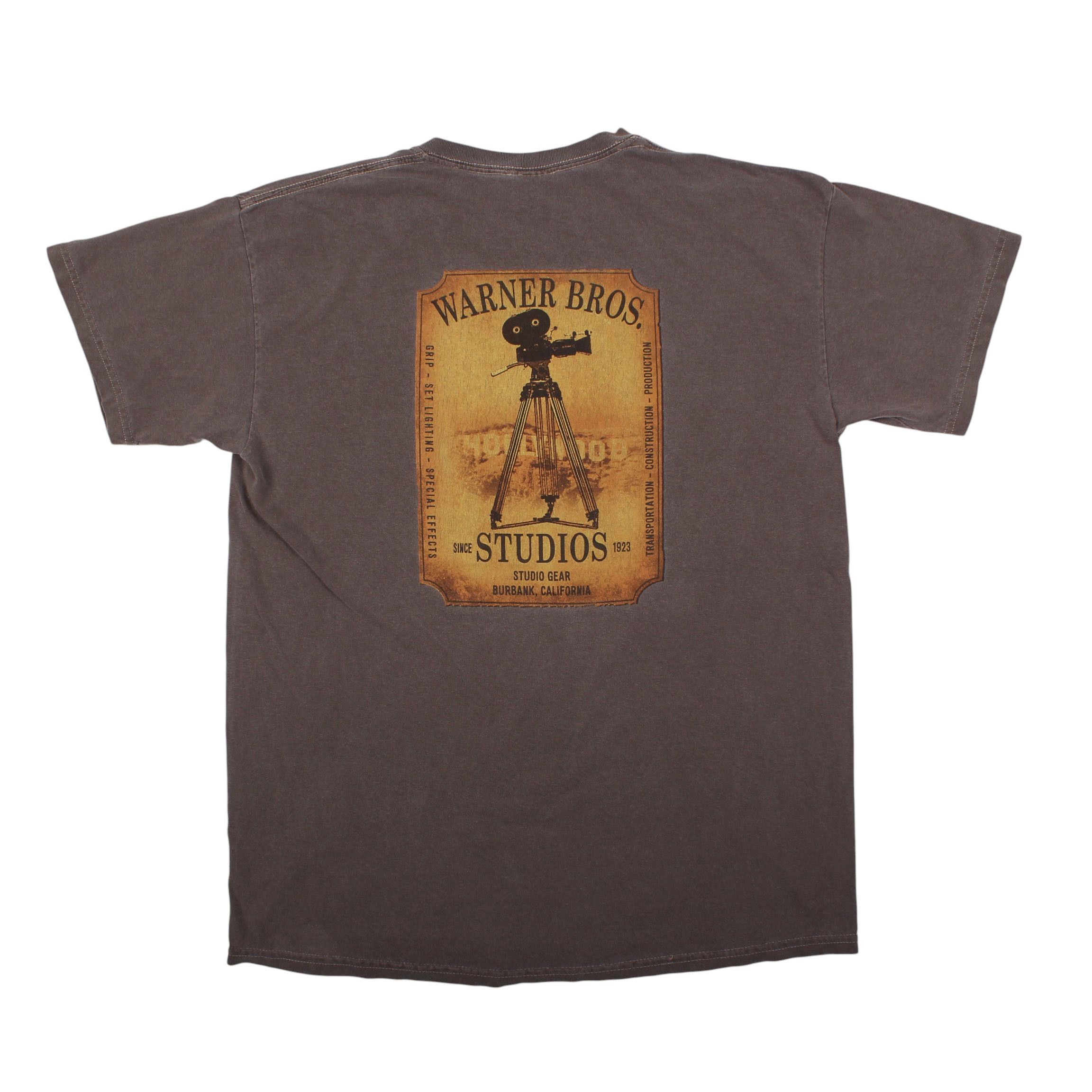Warner Bros 90s Warner Bros Studios T-Shirt: Burbank Film Camera Graphic Size US L / EU 52-54 / 3 - 1 Thumbnail