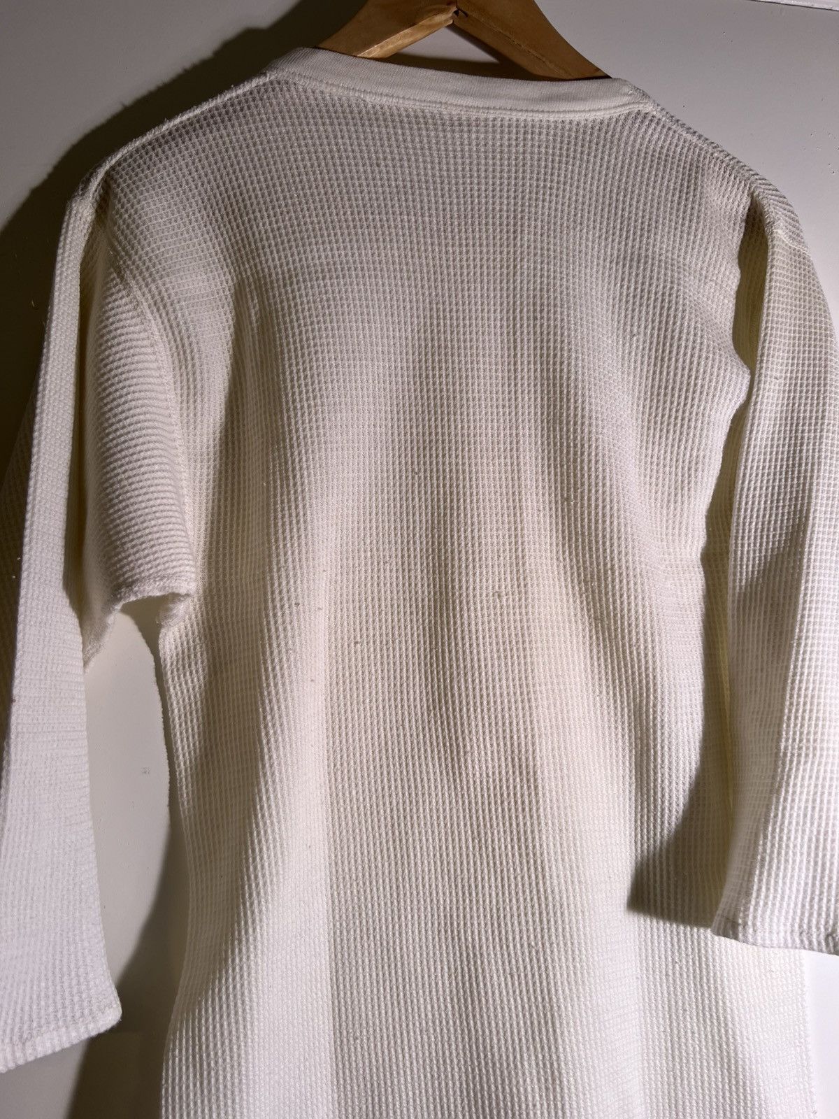 Vintage 70’s 80’s VTG Vintage Thermal Underwear Retro Waffle Shirt Size US XL / EU 56 / 4 - 6 Thumbnail