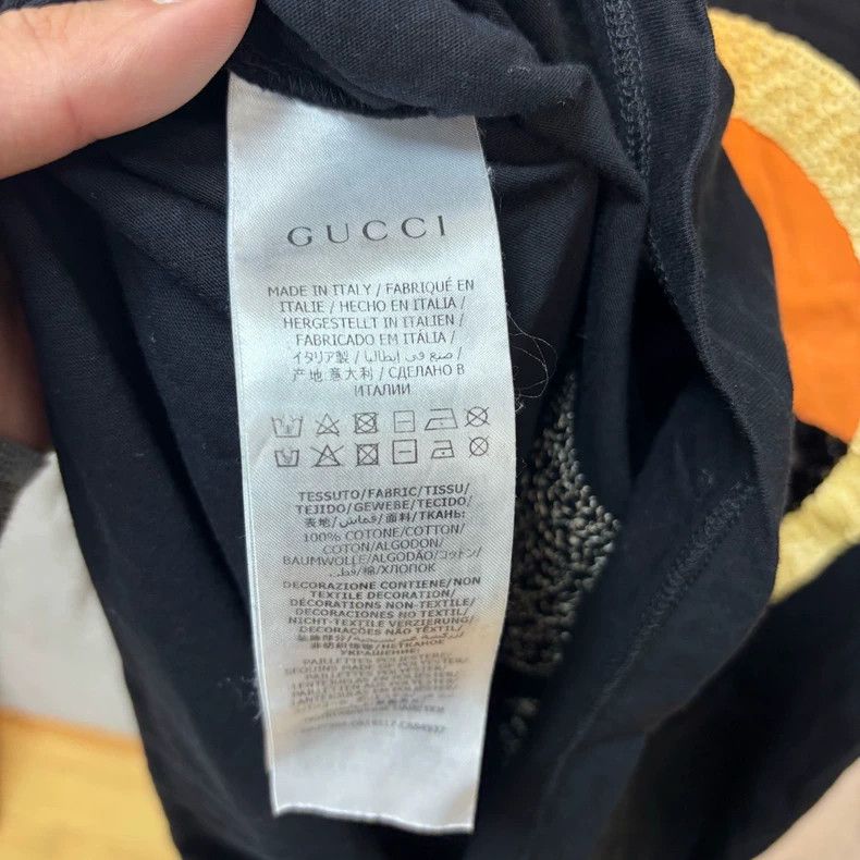 Gucci Gucci Sequin love logo round-neck short-sleeved T-shirt 250 Size US M / EU 48-50 / 2 - 3 Thumbnail