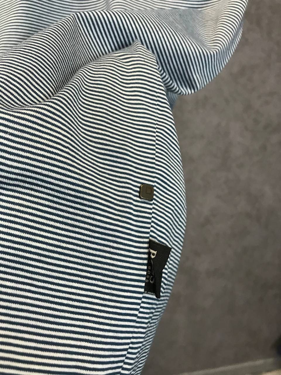Hugo Boss Hugo Boss designer striped polo tee Size US XL / EU 56 / 4 - 4 Thumbnail