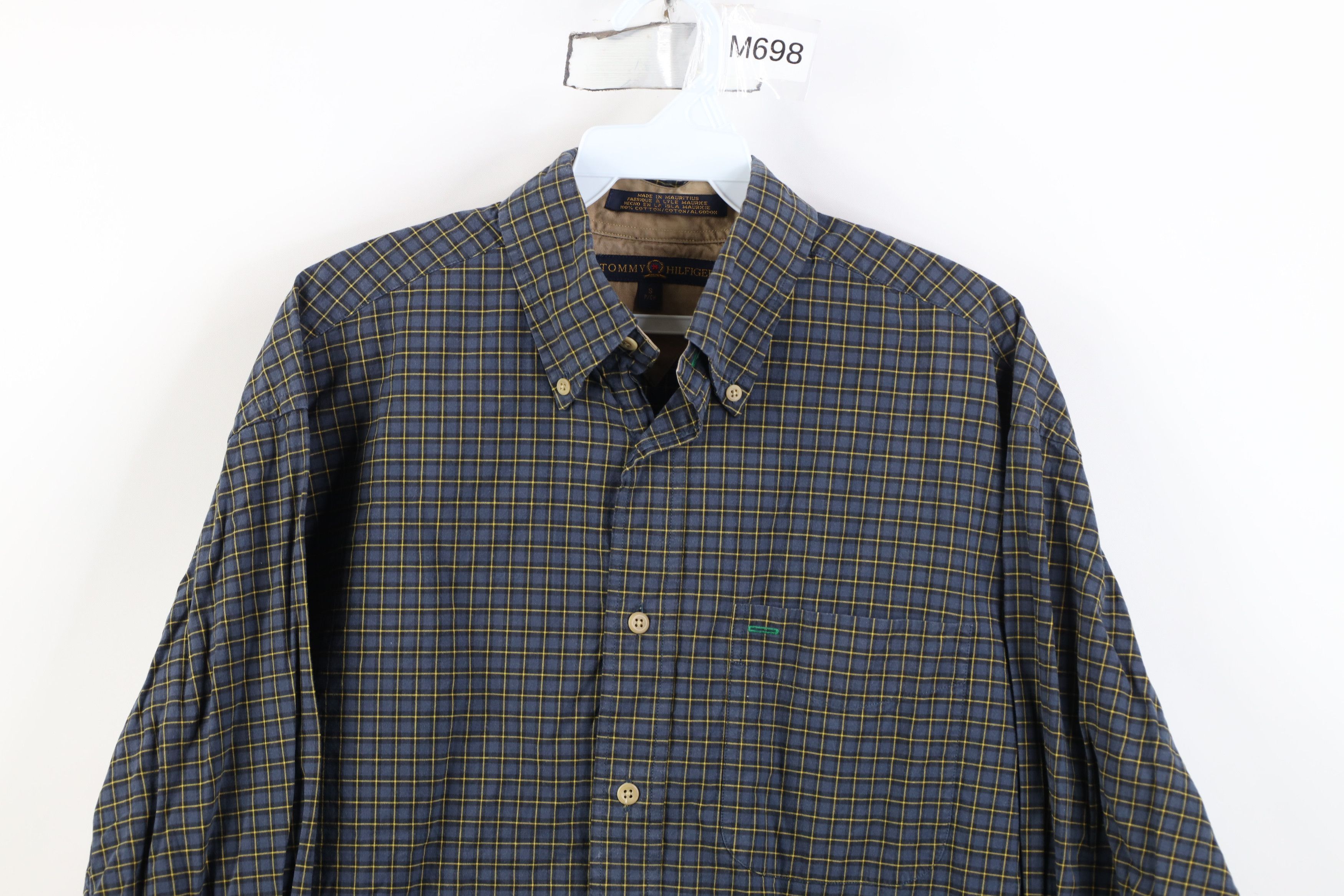 Tommy Hilfiger Vintage 90s Tommy Hilfiger Collared Button Down Shirt Plaid Size US S / EU 44-46 / 1 - 2 Thumbnail