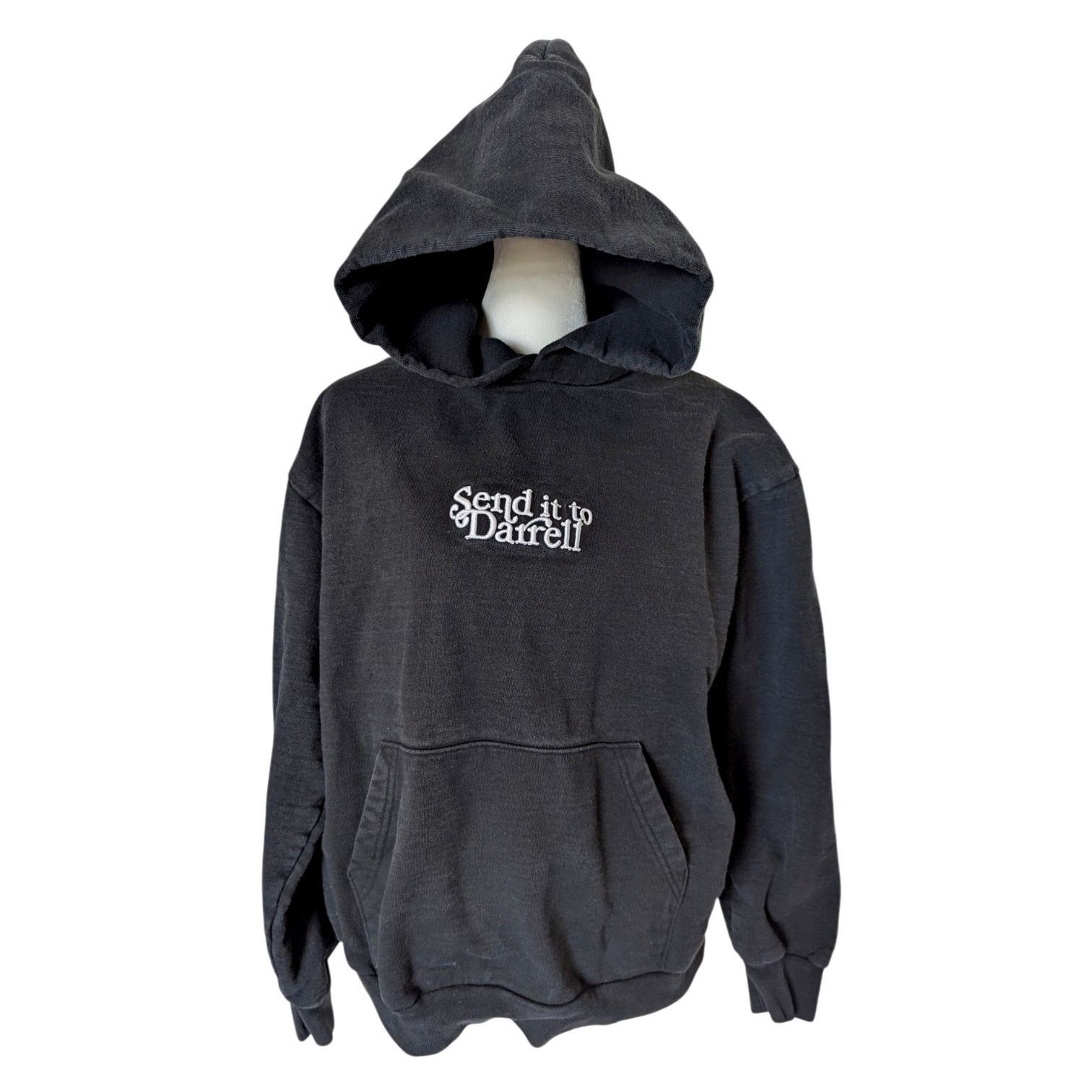 Other Lala Kent Send it to Darrell Embroidered Black Hoodie Medium Size M / US 6-8 / IT 42-44 - 2 Thumbnail