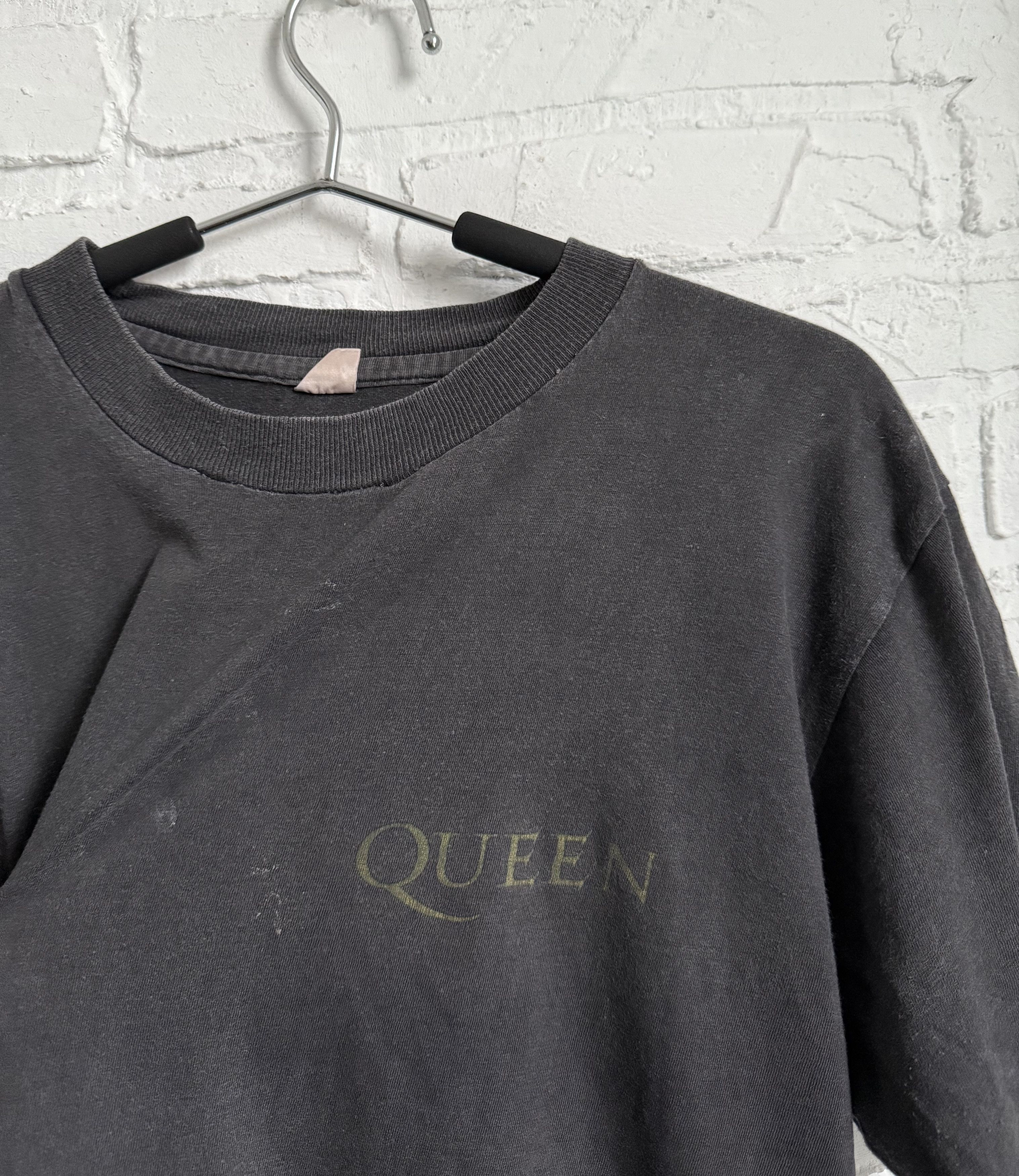 Band Tees Vintage 80s Queen band t-shirt Size US L / EU 52-54 / 3 - 3 Thumbnail