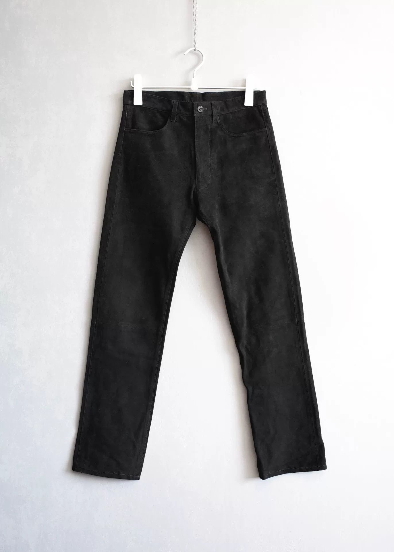 Yohji Yamamoto Yohji Yamamoto 03AW Sheepskin Pants Size US 26 / EU 42 - 1 Thumbnail