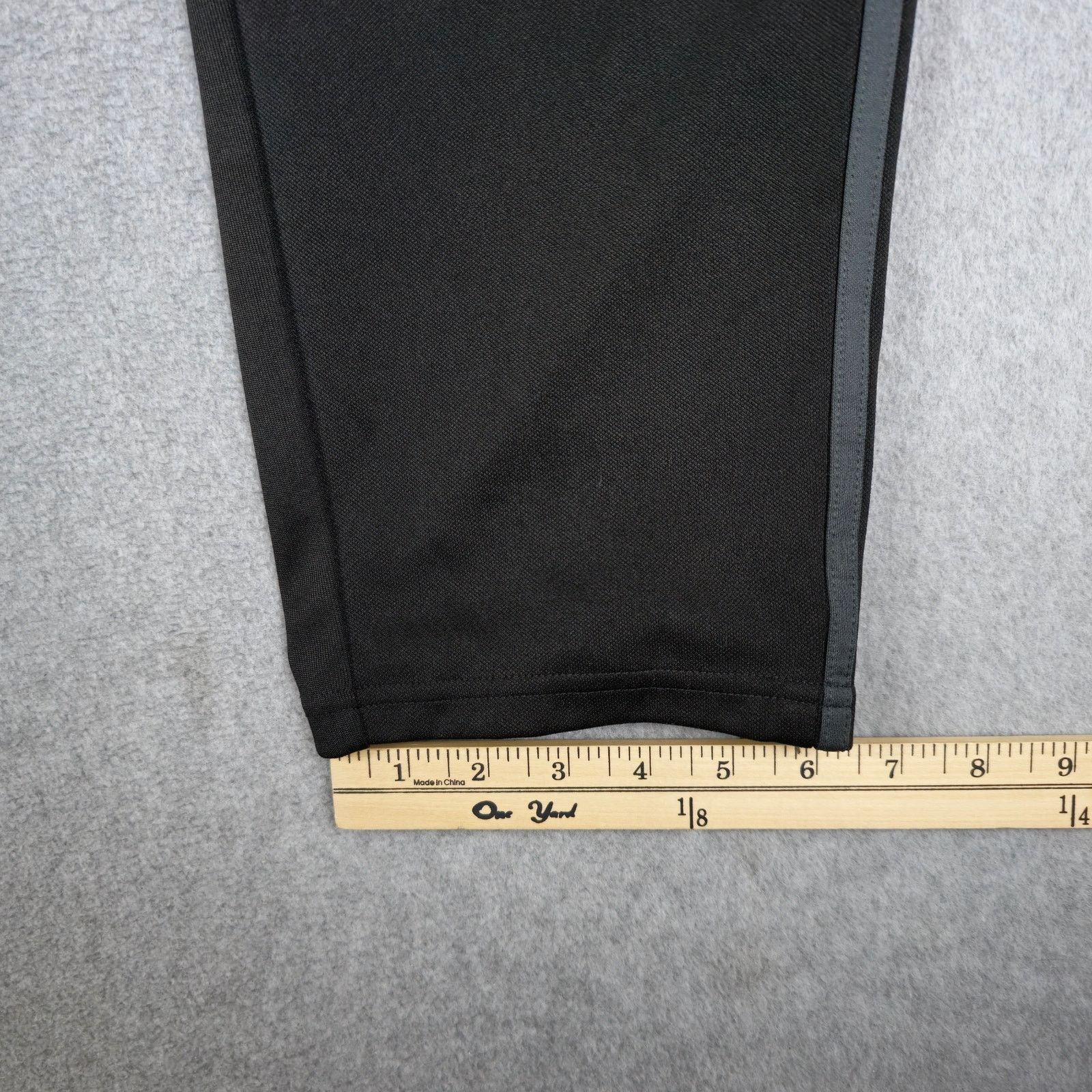Adidas Adidas 2XL Black Track Pants Drawstring Zip Pockets & Ankles Size US 42 / EU 58 - 15 Thumbnail