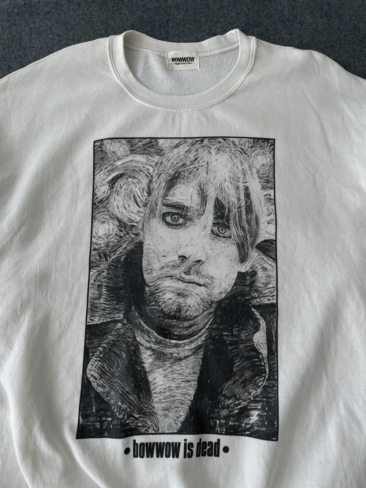 Nirvana Bowwow Is Dead Kurt Kobain Crewneck Sweatshirt Size US L / EU 52-54 / 3 - 3 Thumbnail