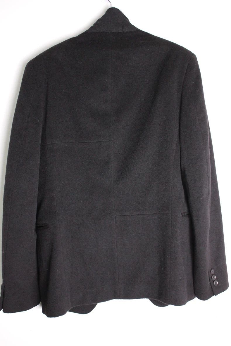 Yohji Yamamoto Yohji Yamamoto size 2 13aw asymmetric patchwork blazer 250 Size 36R - 2 Thumbnail