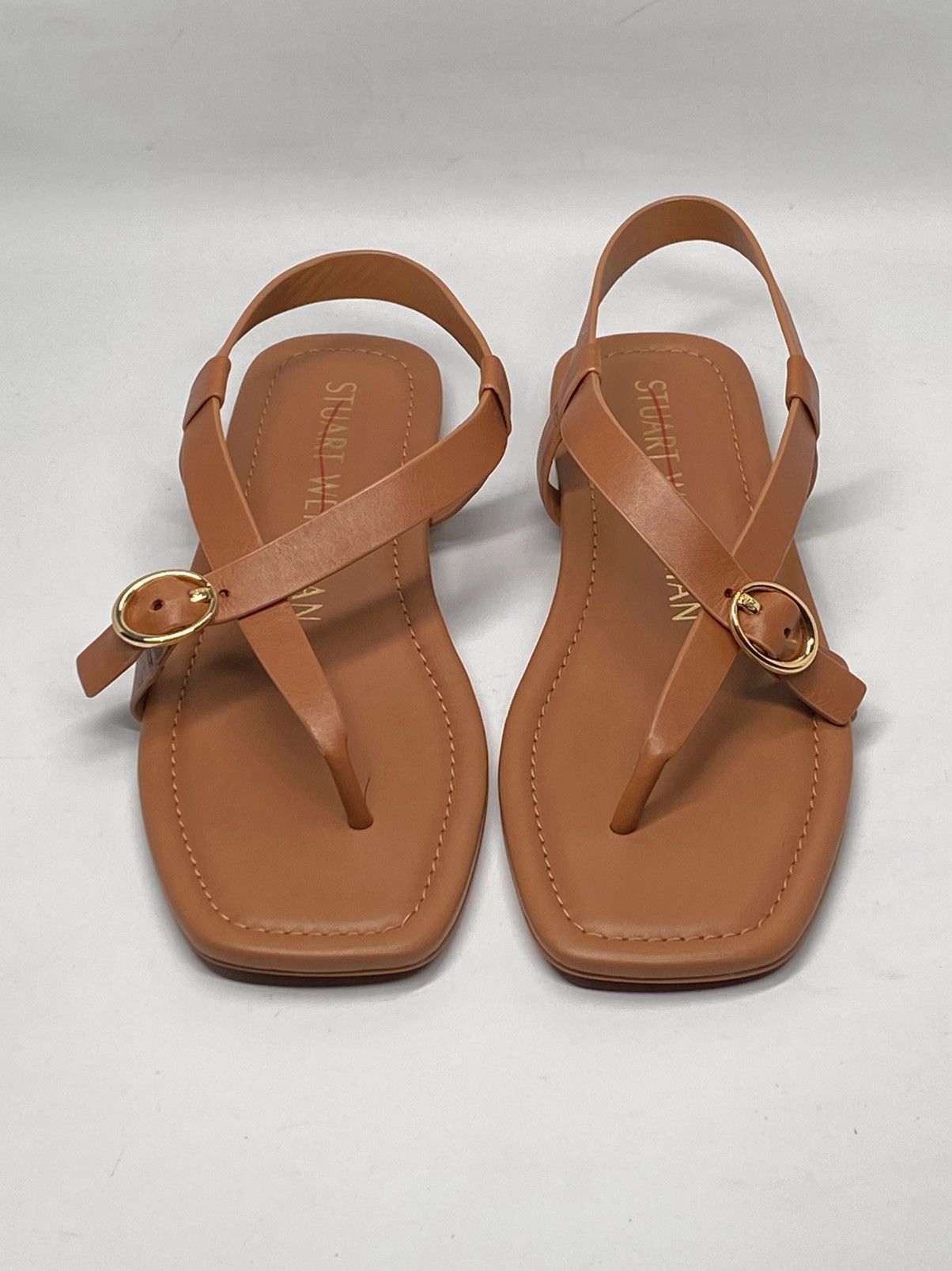 Stuart Weitzman Stuart Weitzman Benni Buckled Thong Sandals size 6 Size US 6 / IT 36 - 2 Thumbnail