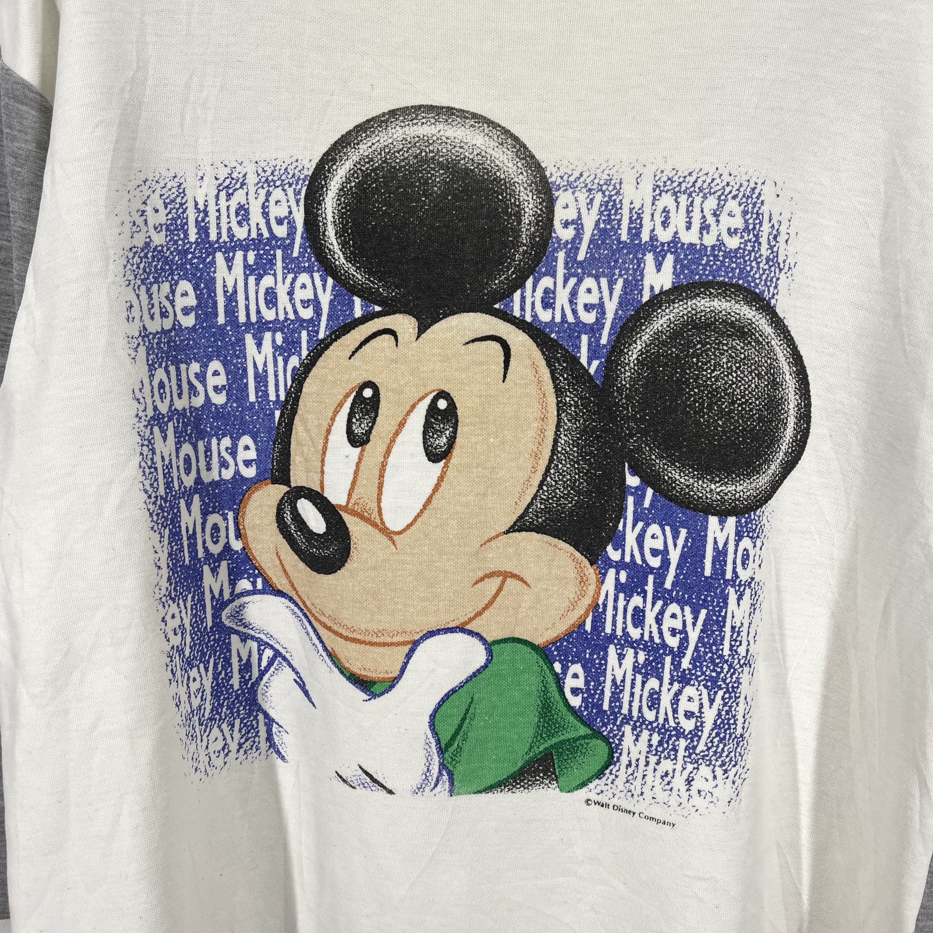 Disney MICKEY MOUSE by DIA CLUB Crew Neck Sweatshirt #1404AW Size US M / EU 48-50 / 2 - 3 Thumbnail