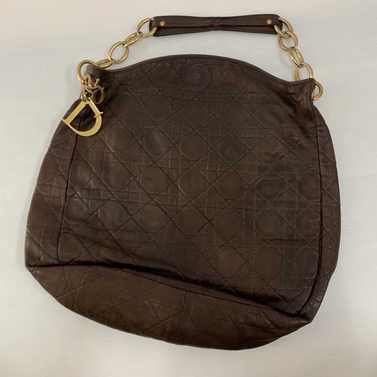 Christian Dior Monsieur Christian Dior Leather Shoulder Bag Size ONE SIZE - 12 Thumbnail