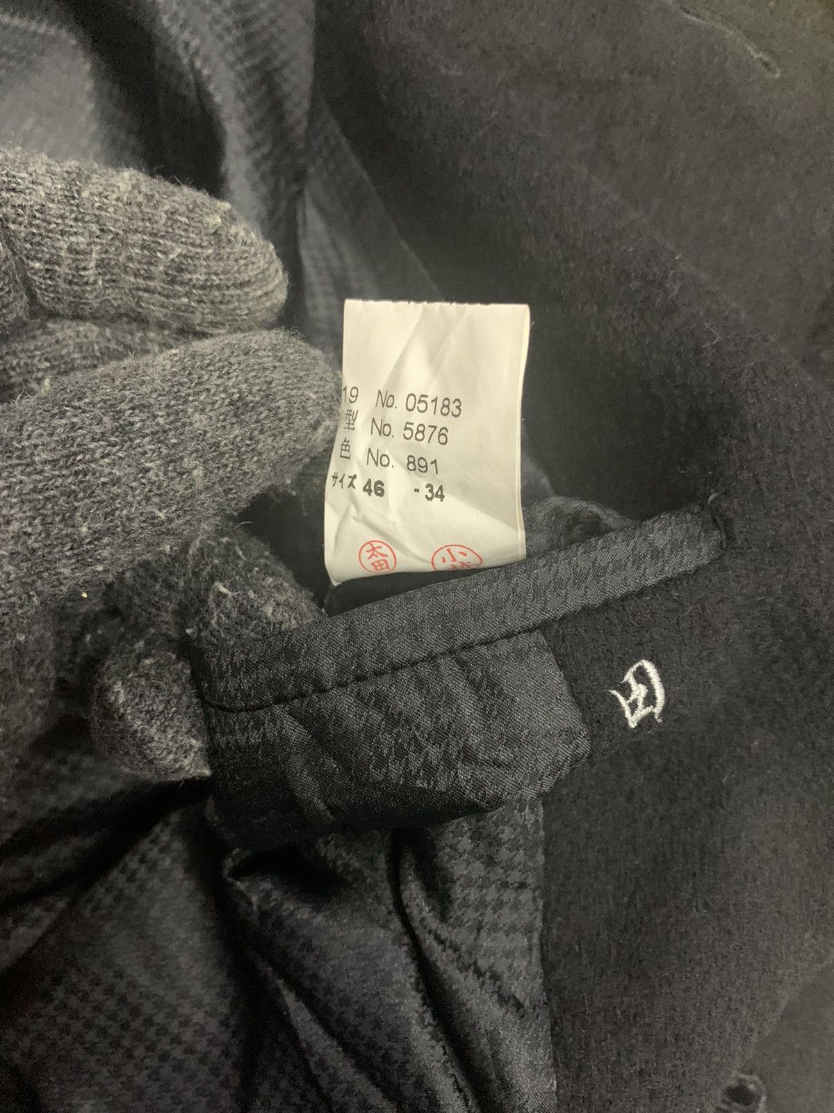Lanvin × Vintage Rare Vintage Lanvin Wool Long Jacket Button Down Size US L / EU 52-54 / 3 - 8 Thumbnail