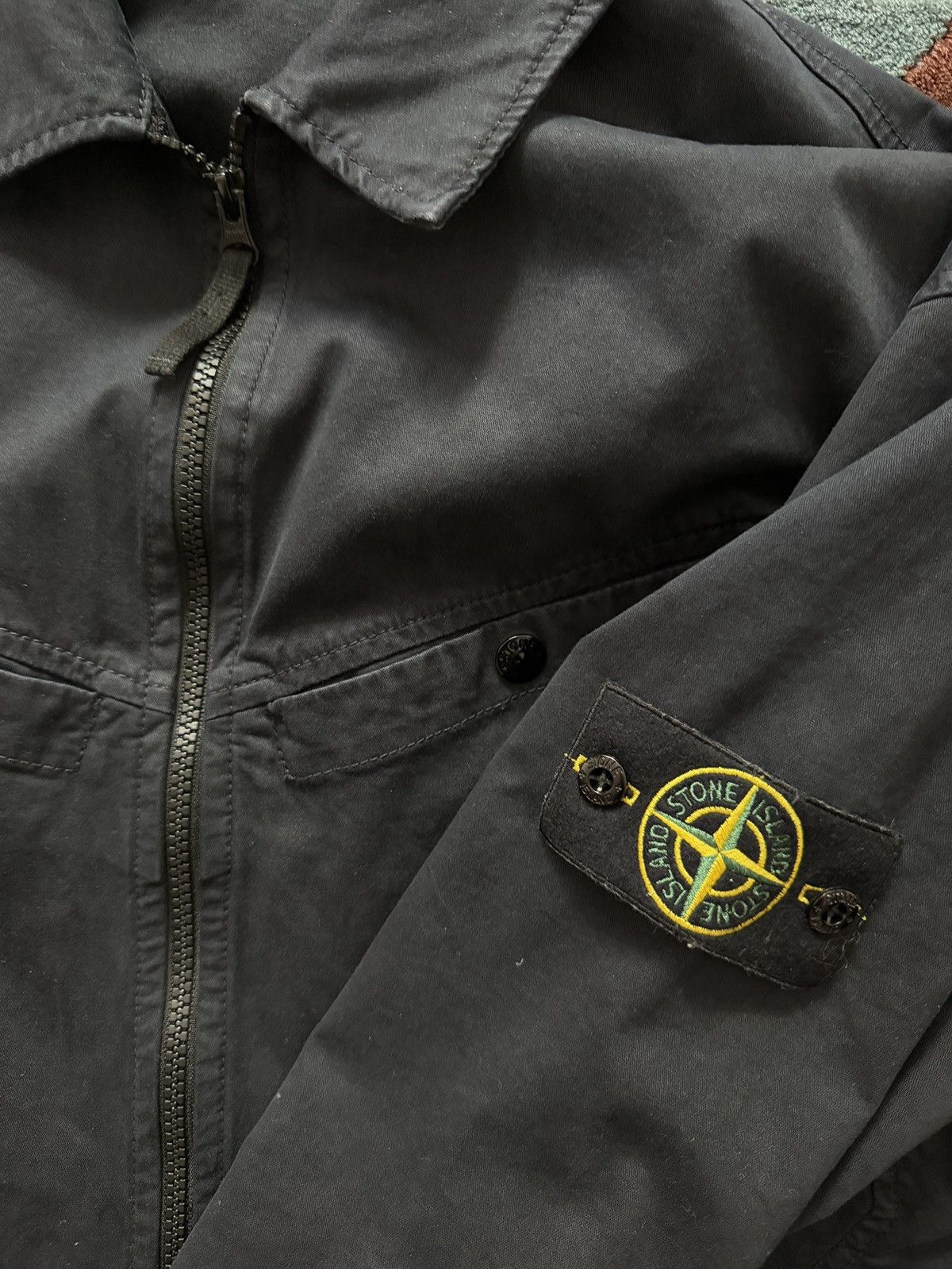 Stone Island Stone Island Black Zip Up Jacket 2024 Size US XL / EU 56 / 4 - 1 Thumbnail