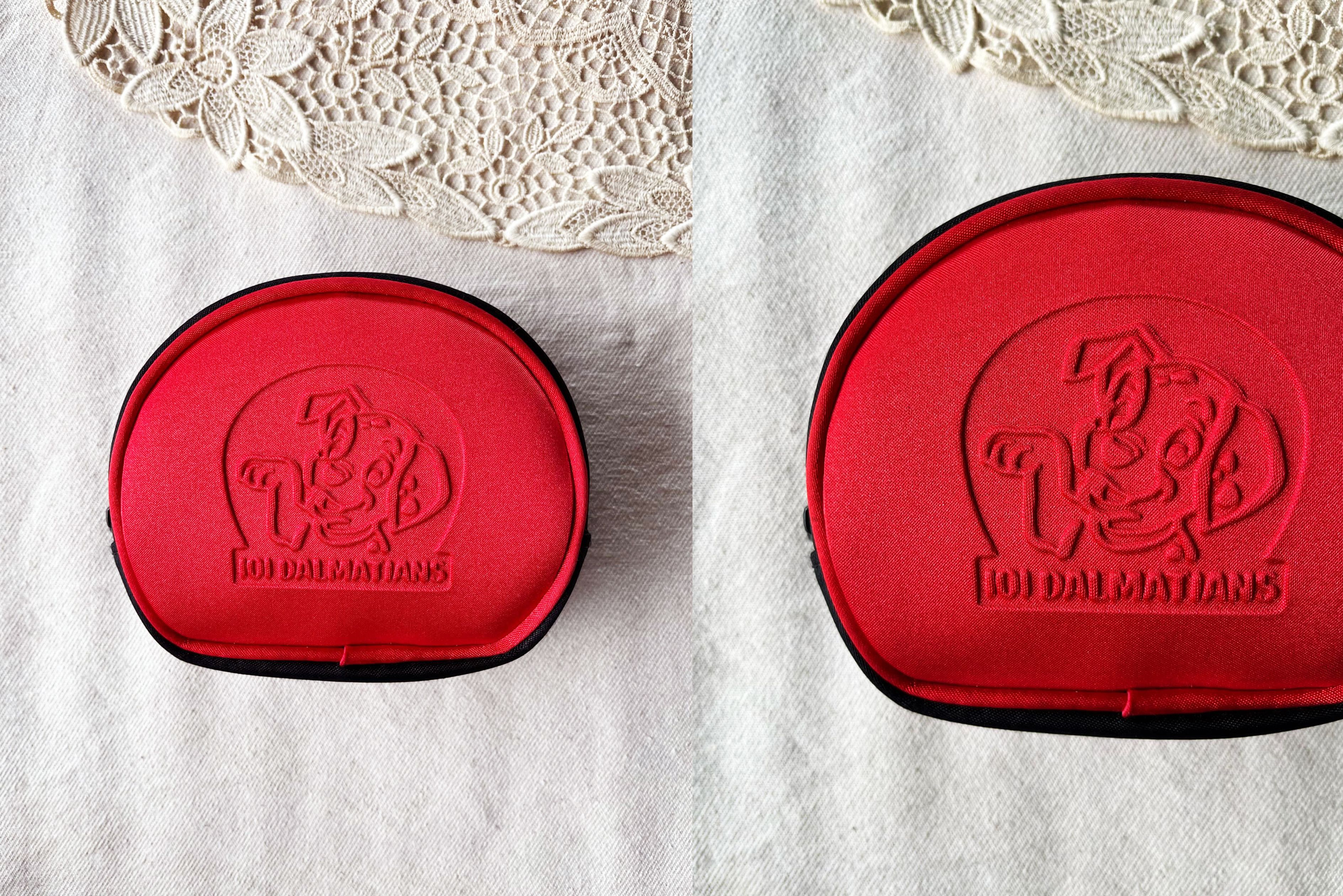 Disney 101 DALMATIANS zipper Box bag, Disney purse, 3D dog embossed Size ONE SIZE - 9 Thumbnail