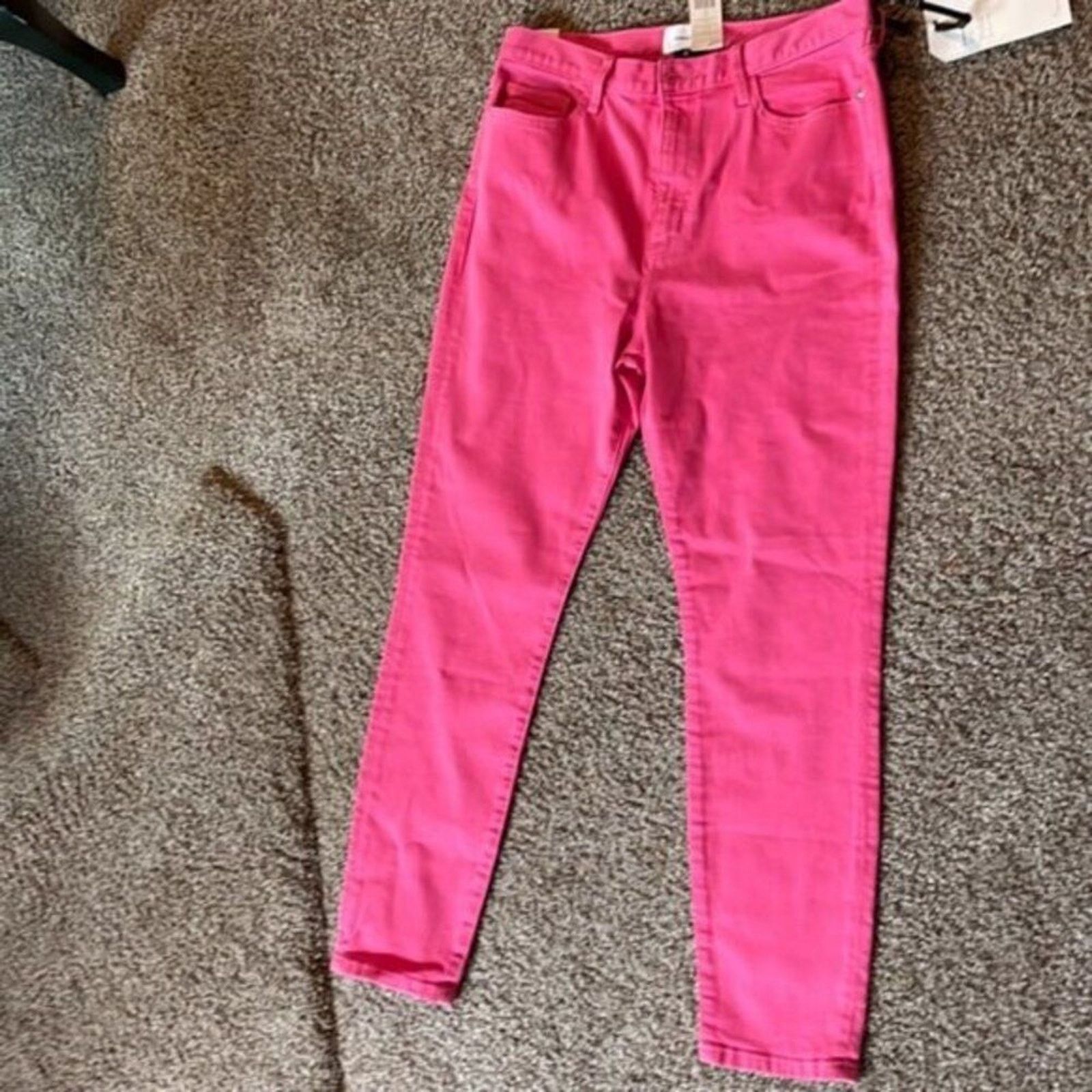 Current/Elliot Current Elliott skinny Jeans Fuchsia 31 Size 31" - 3 Thumbnail