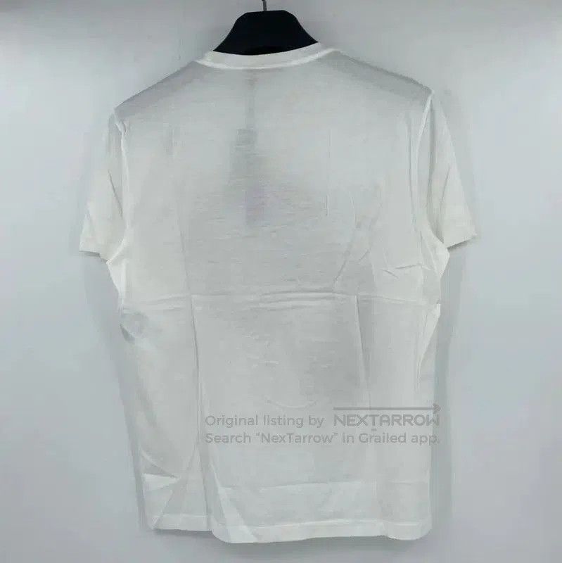 Versace Versace Men's White Cotton Short Sleeve Tee . Size US L / EU 52-54 / 3 - 2 Thumbnail