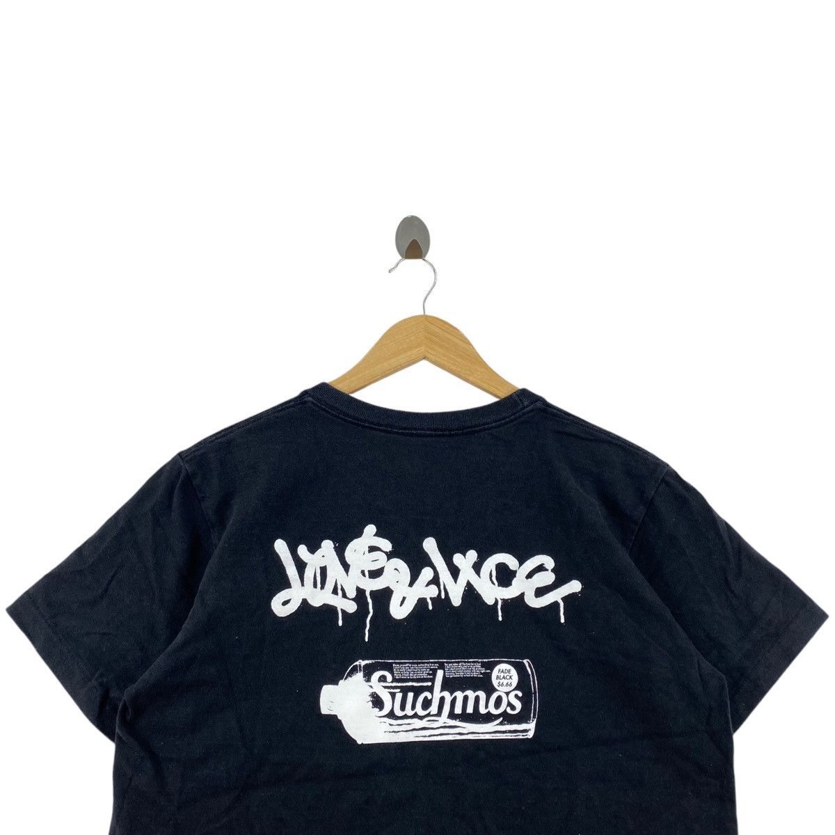 Japanese Brand LOVE&VICE SUCHMOS Japanese Rock Band Logo Print Black Size US L / EU 52-54 / 3 - 2 Thumbnail