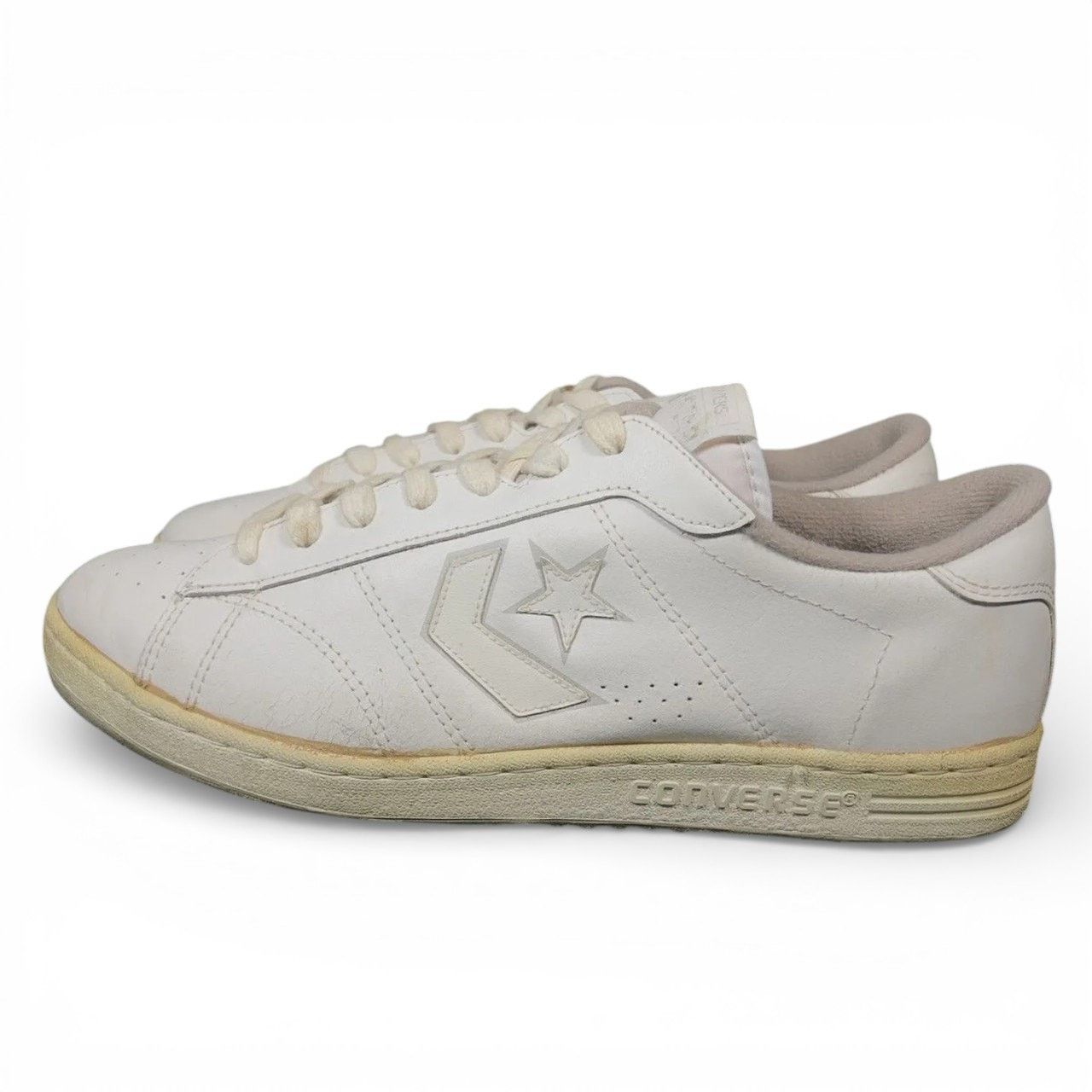 Converse Vintage 80s Converse Star Tech Low Top Basketball Sneakers Size US 12 / EU 45 - 4 Thumbnail