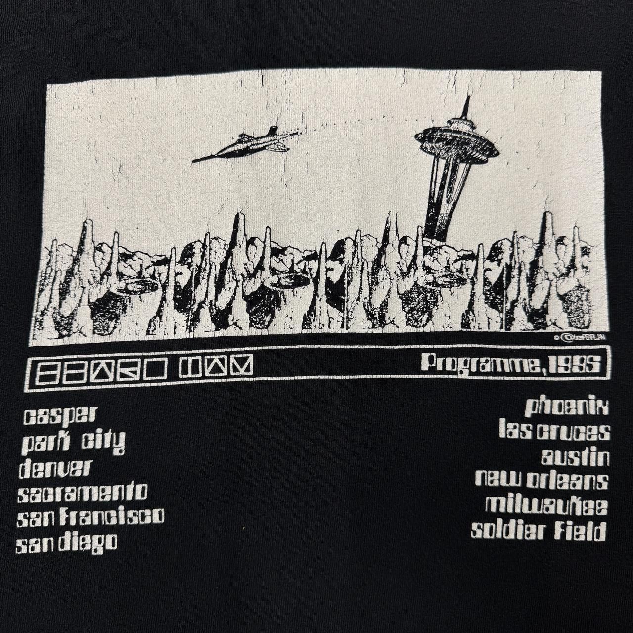 Other Vintage ultra rare 1995 Pearl Jam Programme Tour t-shirt Size US L / EU 52-54 / 3 - 4 Thumbnail