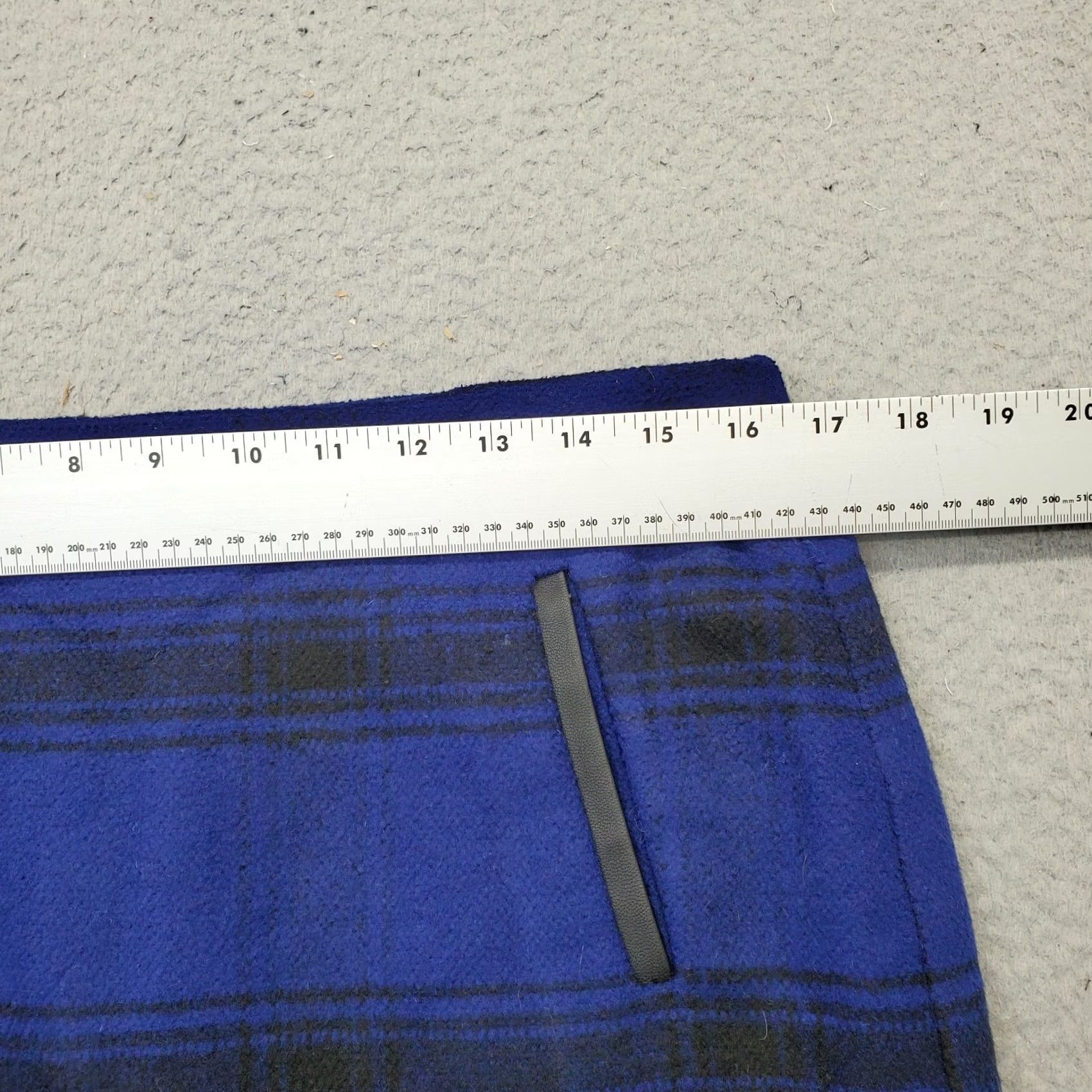 Talbots Talbots Skirt Womens 10 Multi Plaid Lined Back Zipper Pencil Straight STRETCH? Size 32" / US 10 / IT 46 - 3 Thumbnail