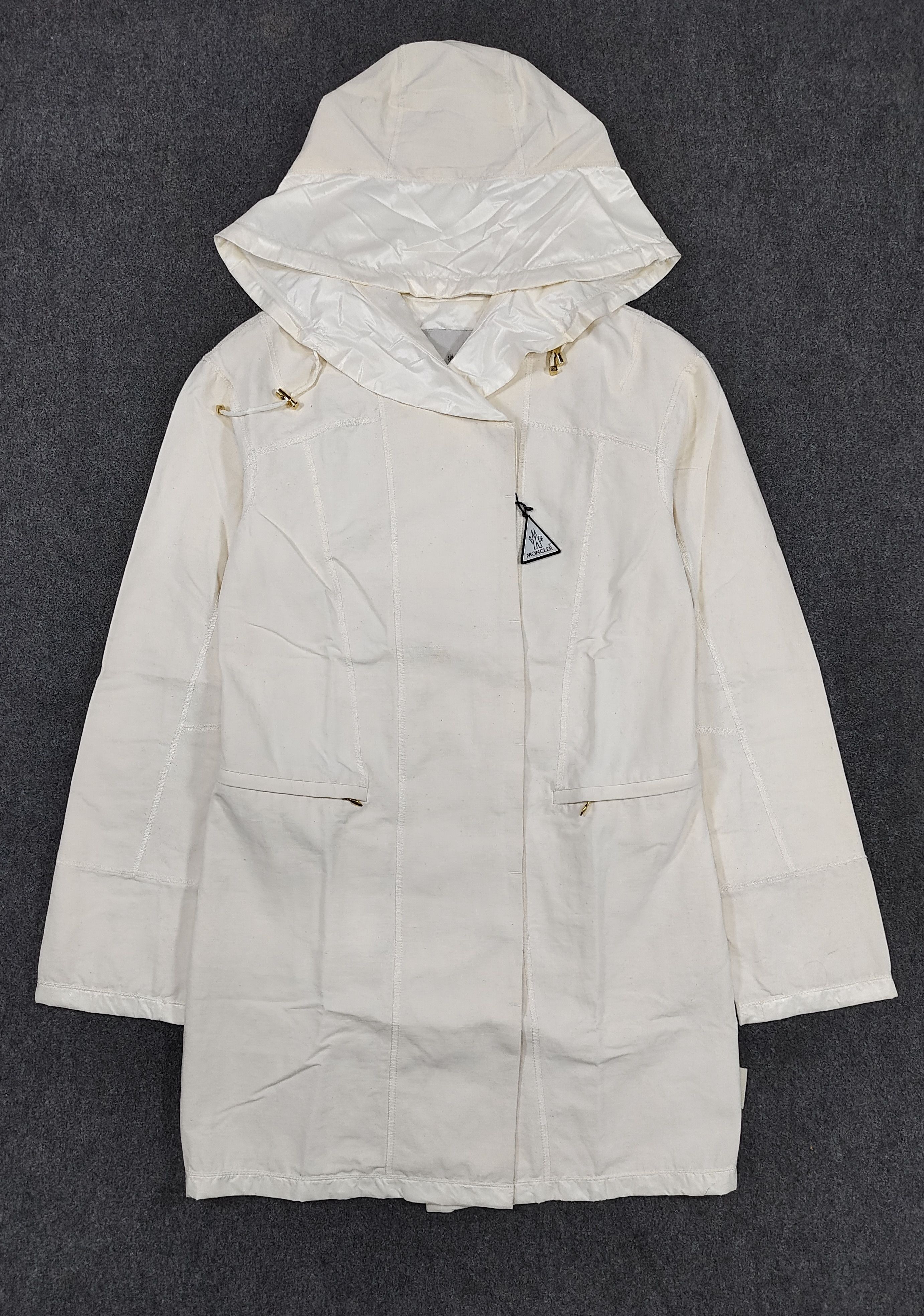 Moncler 00s Moncler Premier Camilla Minimal Luxury Hooded Coat Jacke Size S / US 4 / IT 40 - 5 Thumbnail