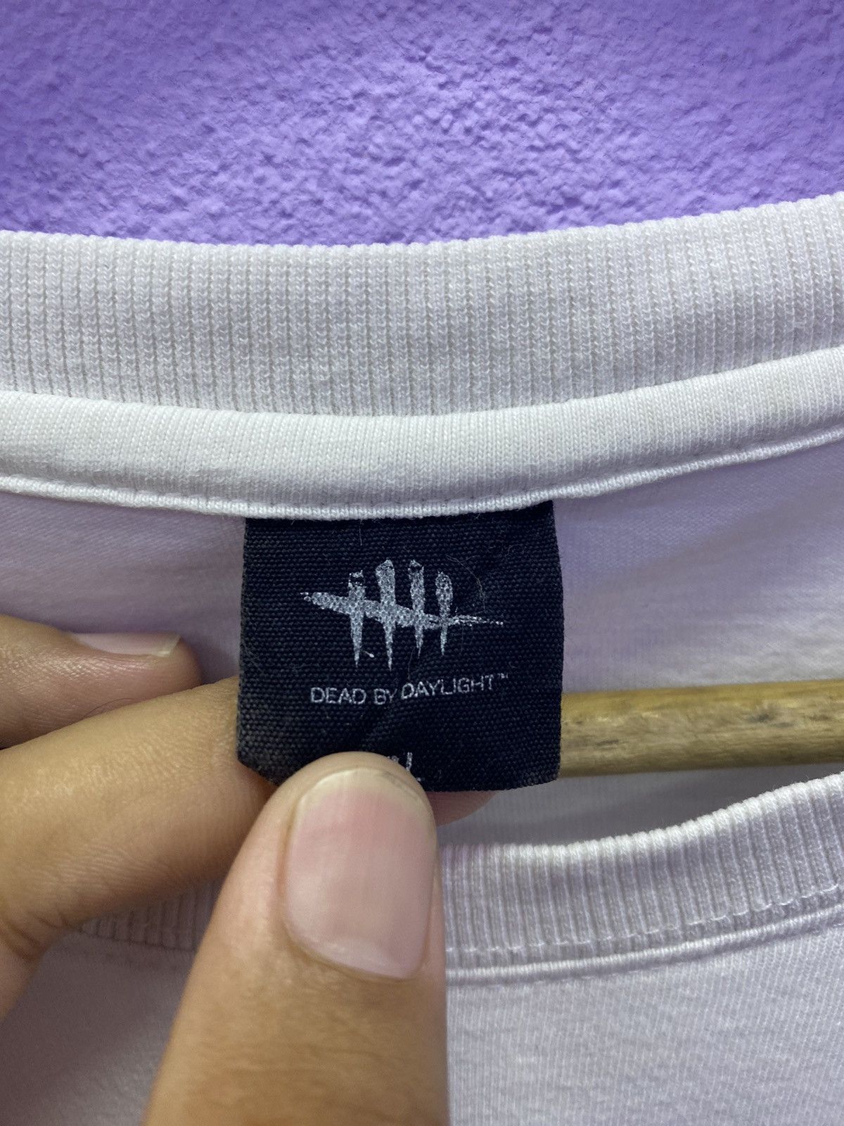 Japanese Brand Dead By Daylight ‘ Dead is not an escape’ White Tee Size US M / EU 48-50 / 2 - 6 Thumbnail