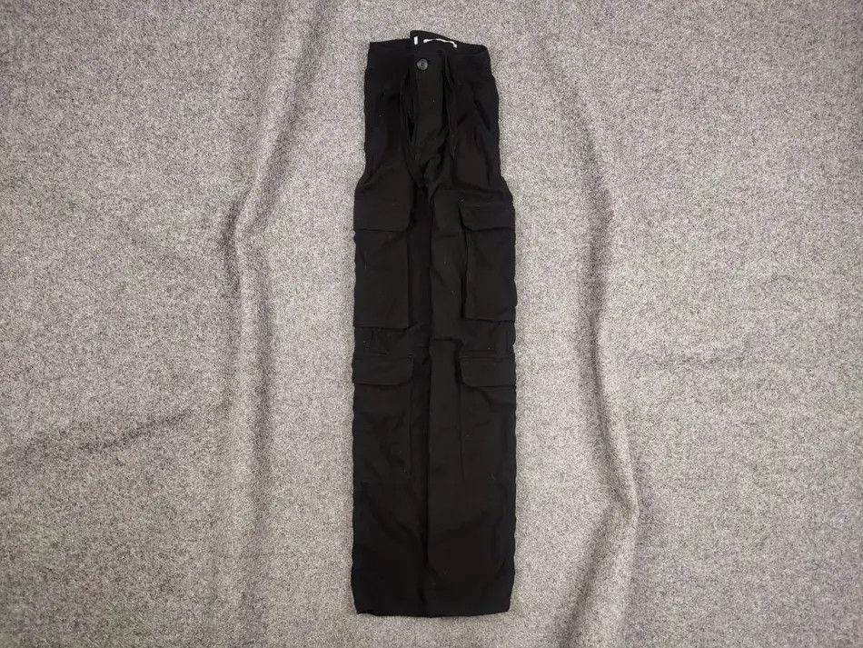 Japanese Brand Vintage Japanese Black Straight Multi Cargo Pants Y2K Style Size US 30 / EU 46 - 1 Thumbnail