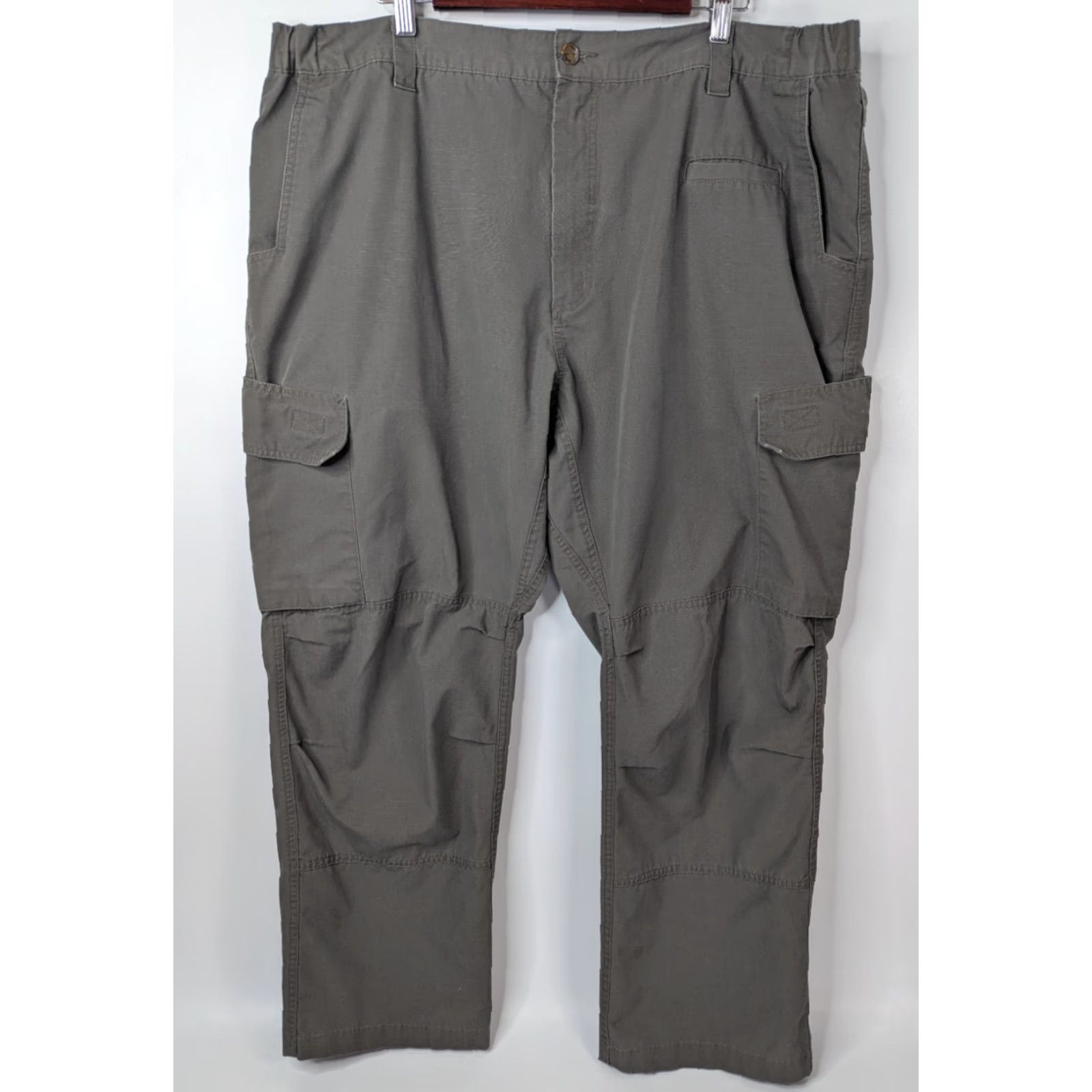 Vintage LAPG Urban Ops Tactical Cargo Pants Grey Men’s 44x30 Ripstop - LA Police Gear Cargo Pants Mens Gray 44x30 Size US 44 / EU 60 - 2 Thumbnail