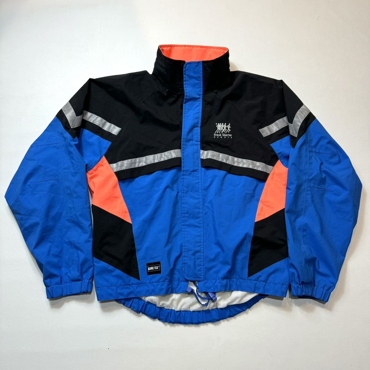 Vintage 80 s Frank Shorter Reflective Waterproof Running Jacket