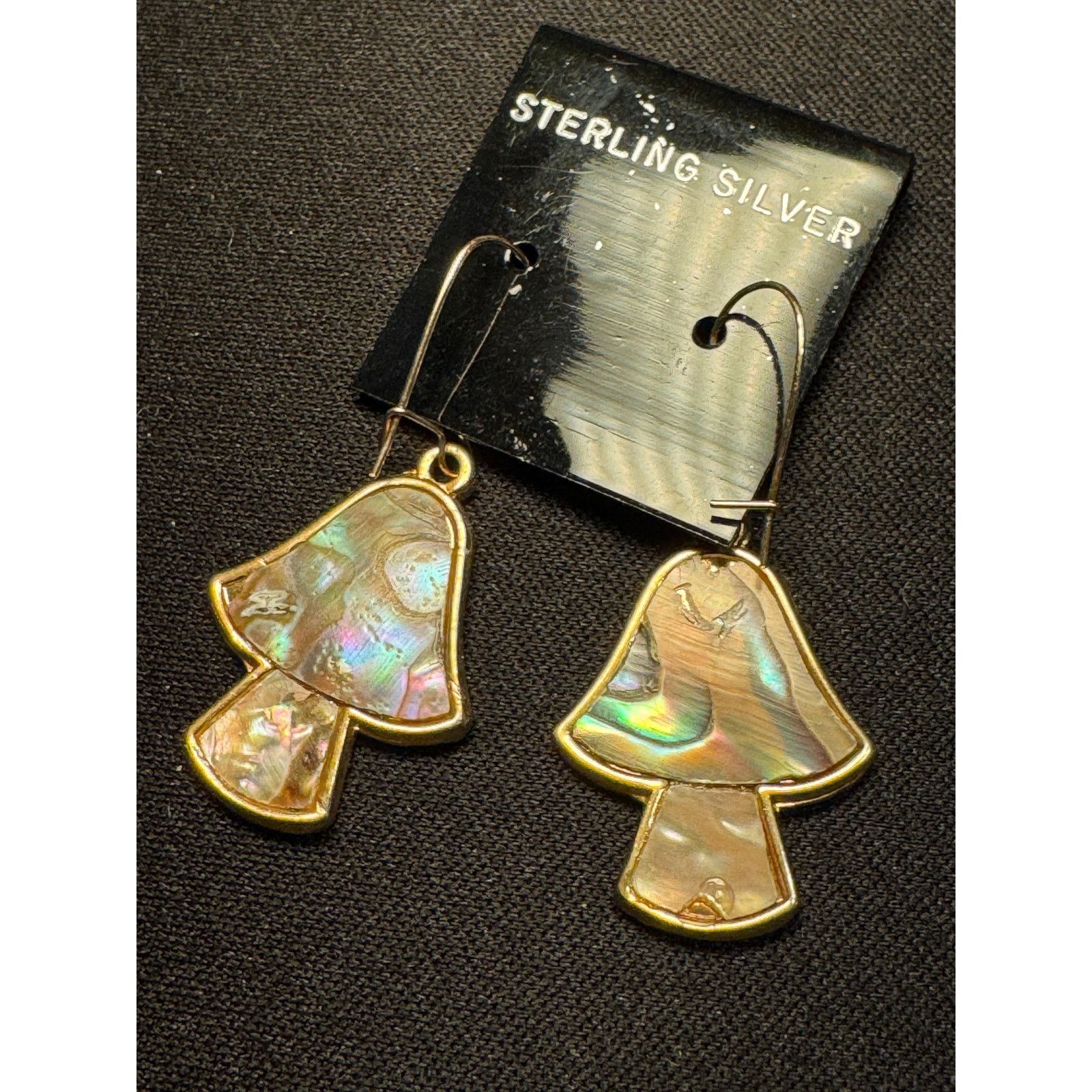 Other 2 Pair of Pierced Abalone Earrings Size ONE SIZE - 3 Thumbnail