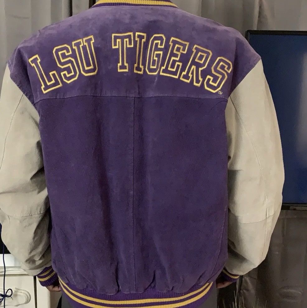 Nike LSU Tigers Collage Jacket Rare Vintage 90’s Size US L / EU 52-54 / 3 - 4 Thumbnail
