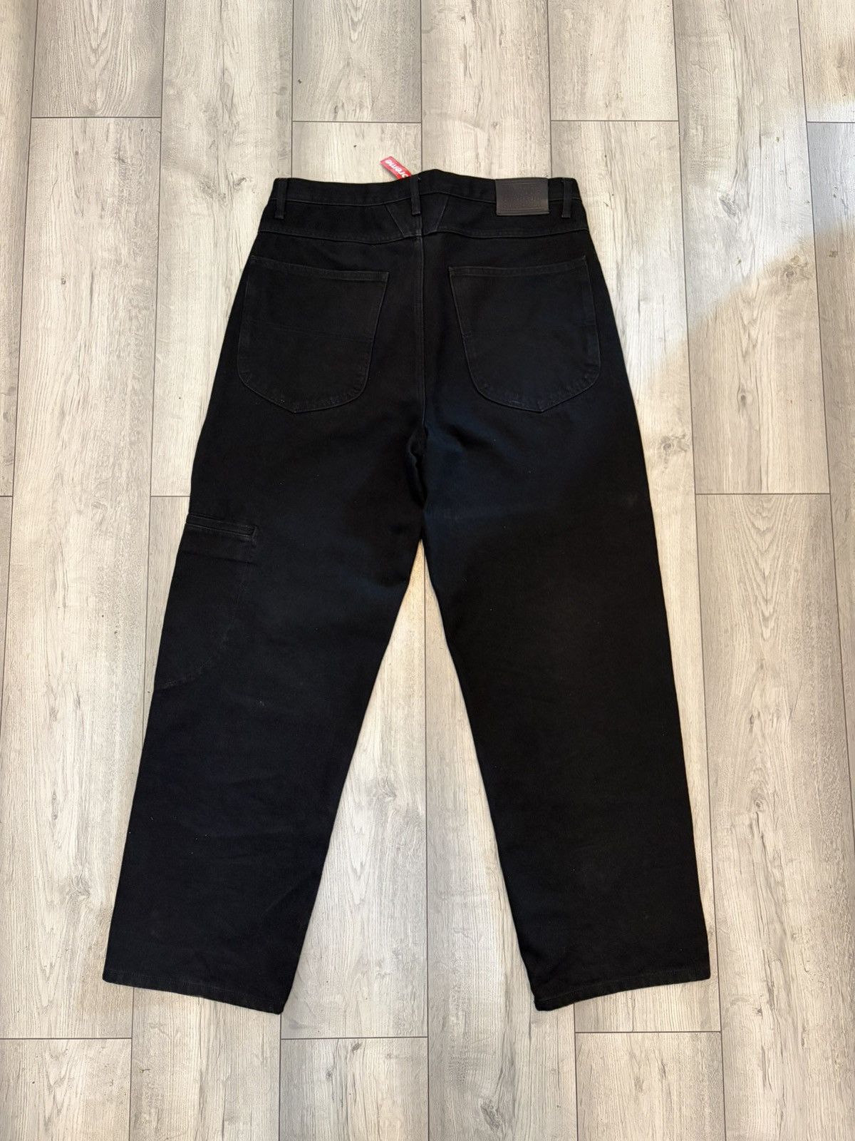 Supreme Supreme x Marithe + Francois Girbaud X-Seam Baggy Jean Black Size US 32 / EU 48 - 3 Thumbnail