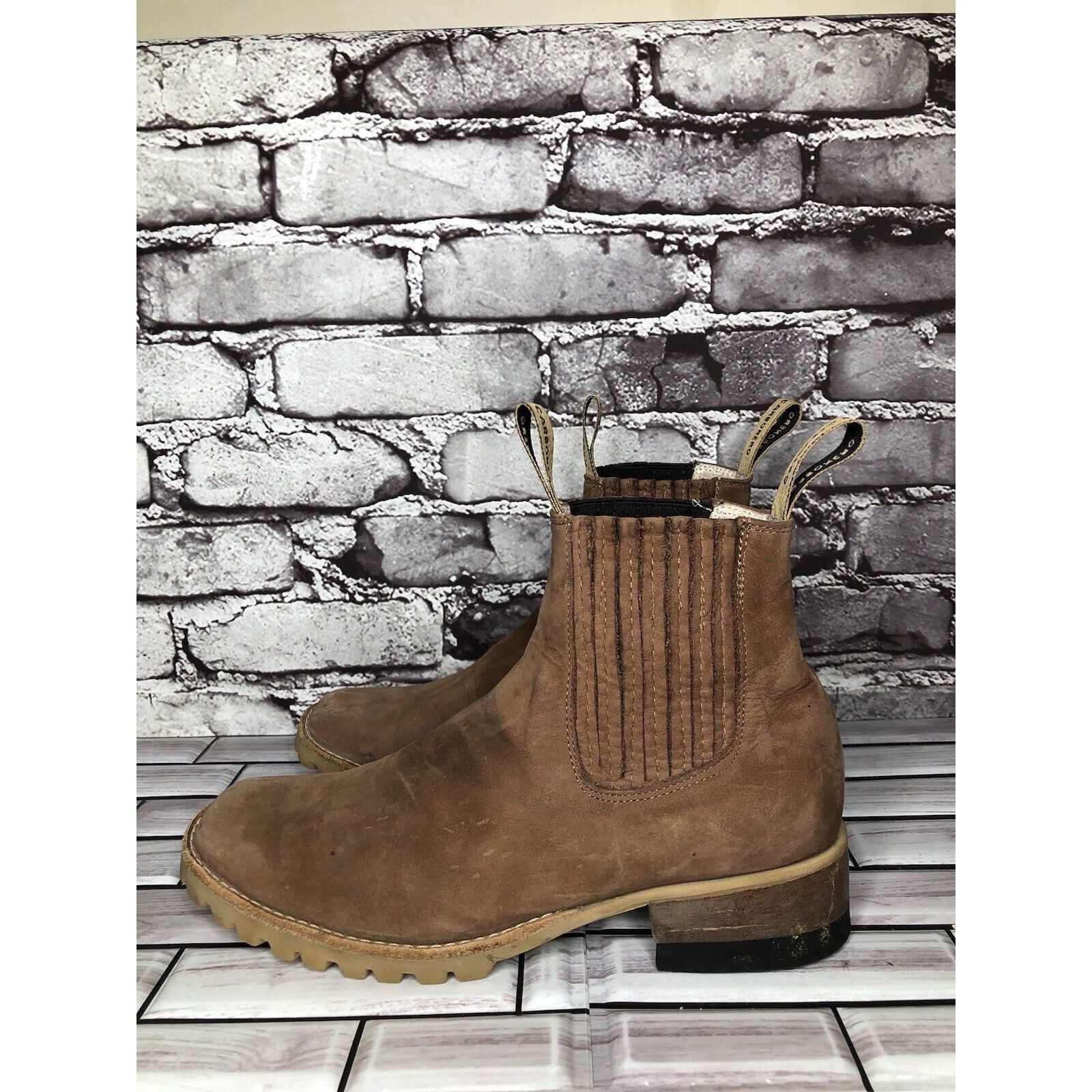 Other Carbonero Botin Traditional Brown Leather Chelsea Ankle Heel Size US 6 / IT 36 - 12 Thumbnail