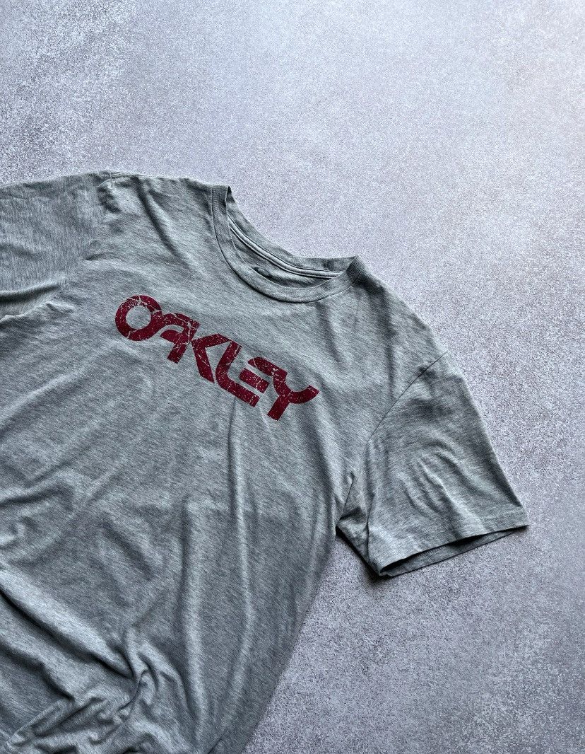 Vintage Oakley Archival Boxy T-shirt L
