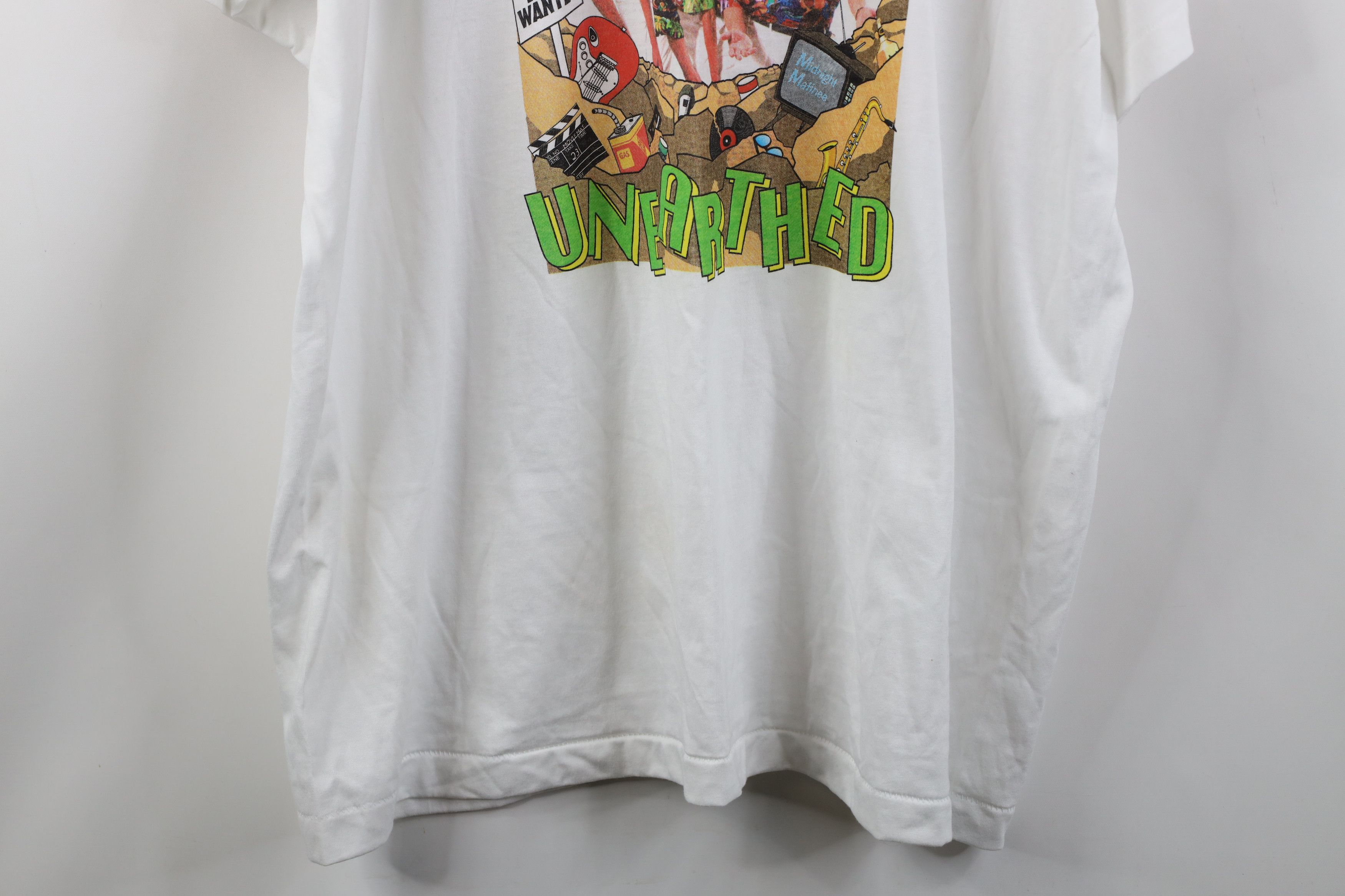 Vintage Vintage 90s Autographed Phil Dirt and the Unearthed T-Shirt Size US XXL / EU 58 / 5 - 3 Thumbnail