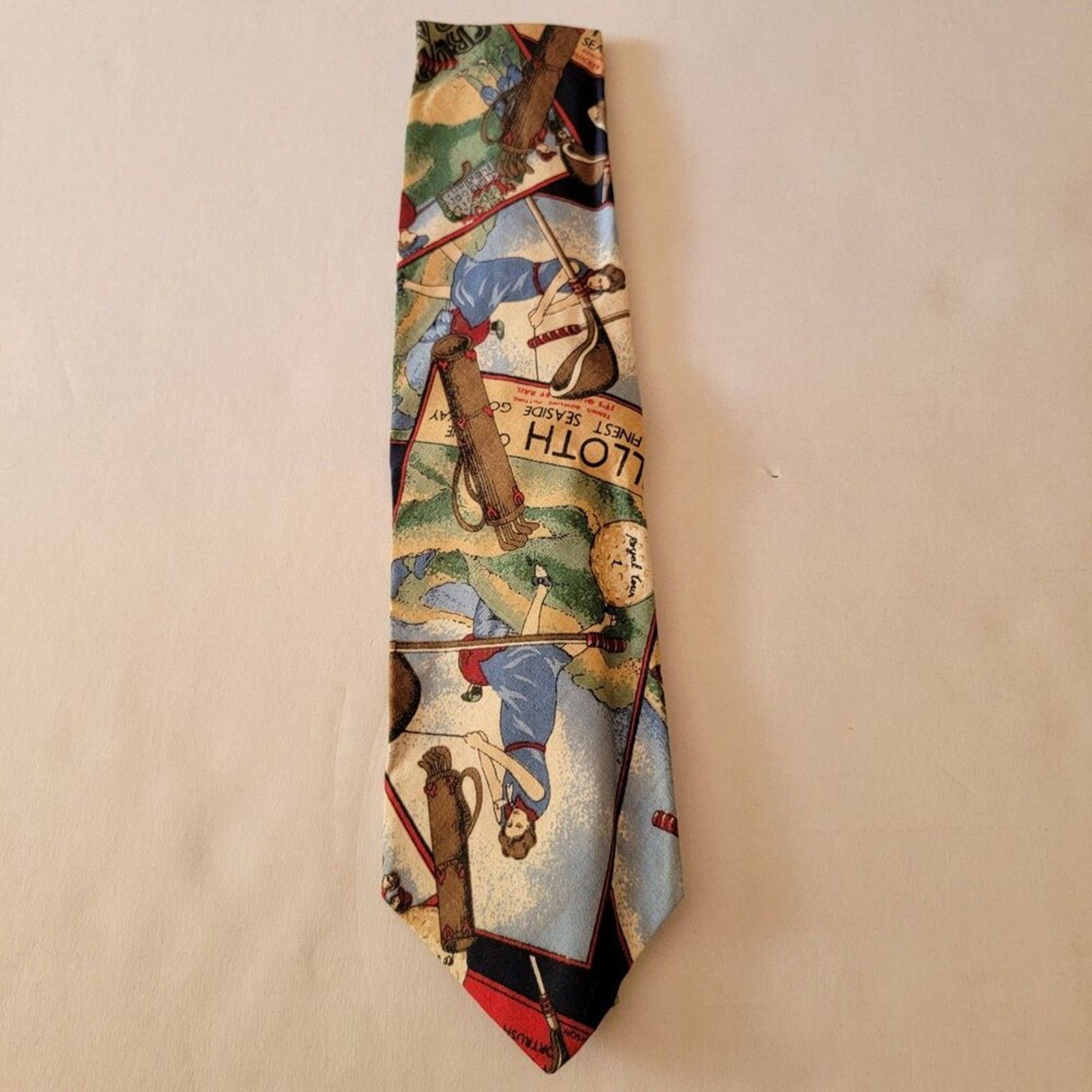 Other Tango By Max Raab Tie "Golf In Northern Ireland" Size ONE SIZE - 2 Thumbnail