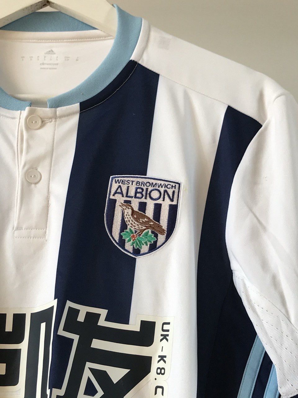 Adidas Adidas West Bromwich Albion Football Shirt Size US S / EU 44-46 / 1 - 4 Thumbnail