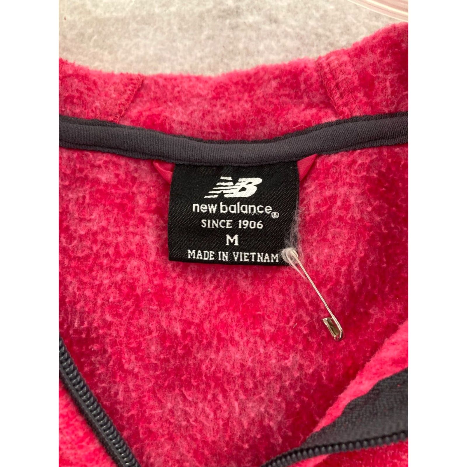 New Balance New Balance Hoodie Womens Medium Pockets Drawstring Full Zip Size M / US 6-8 / IT 42-44 - 5 Thumbnail