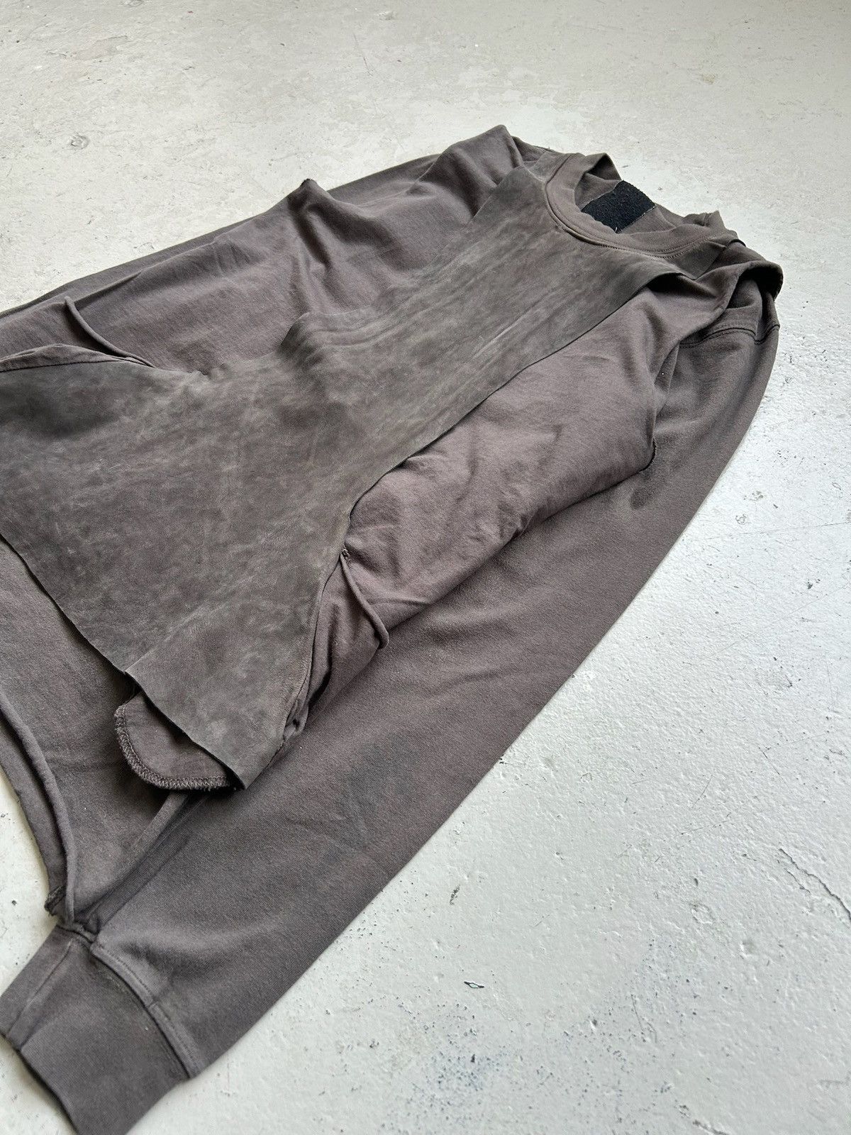 Rick Owens Rick Owens SLAB Triple Layered Leather Shirt Size US XS / EU 42 / 0 - 2 Thumbnail