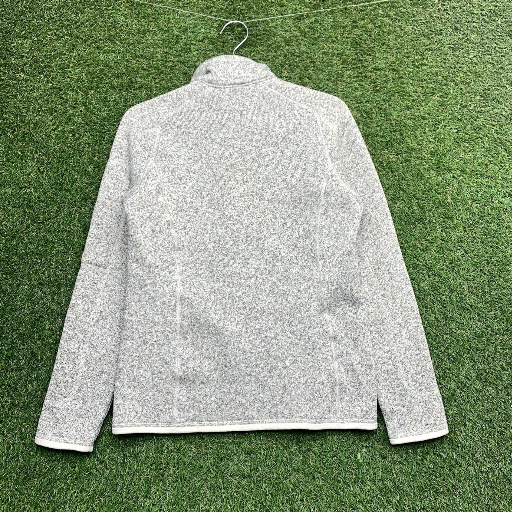 Patagonia Patagonia Womens Small Better Sweater 1/4 Zip Gray Fleece Pullover Outdoor Winter Travel Shirt Size S / US 4 / IT 40 - 2 Thumbnail