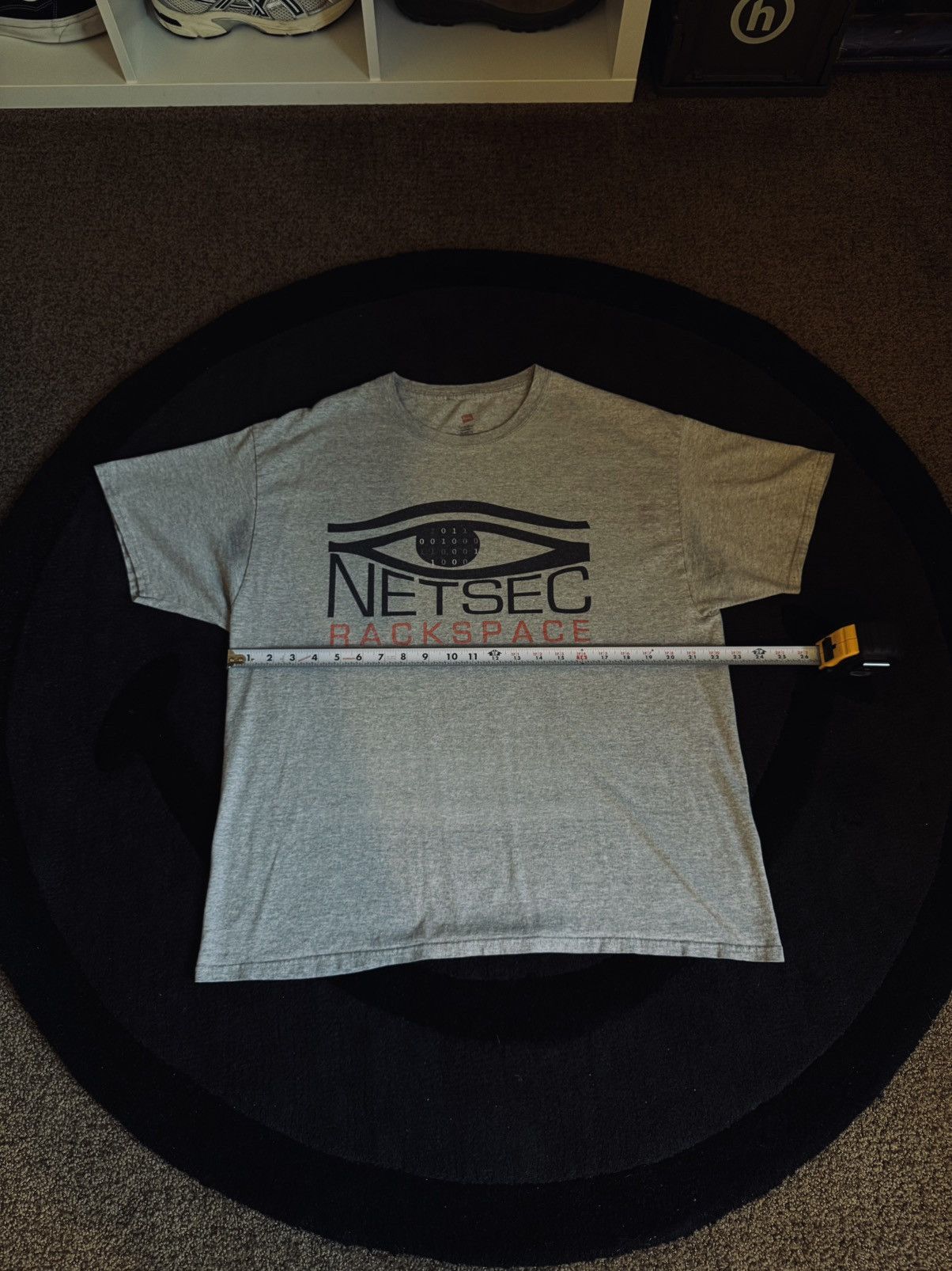 Hanes × Vintage Vintage Netsec Backspace Corrupt Tech Tee XL Size US XL / EU 56 / 4 - 1 Thumbnail