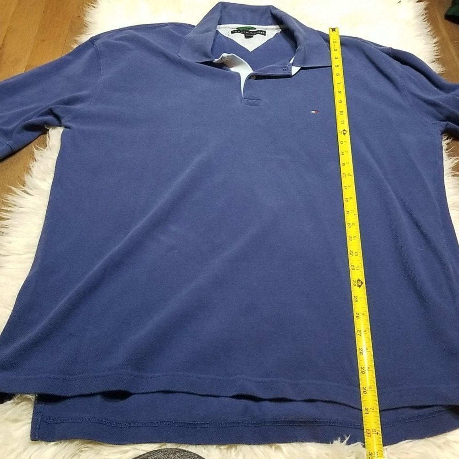 Tommy Hilfiger Tommy Hilfiger Blue Polo Shirt Size US XXL / EU 58 / 5 - 6 Thumbnail