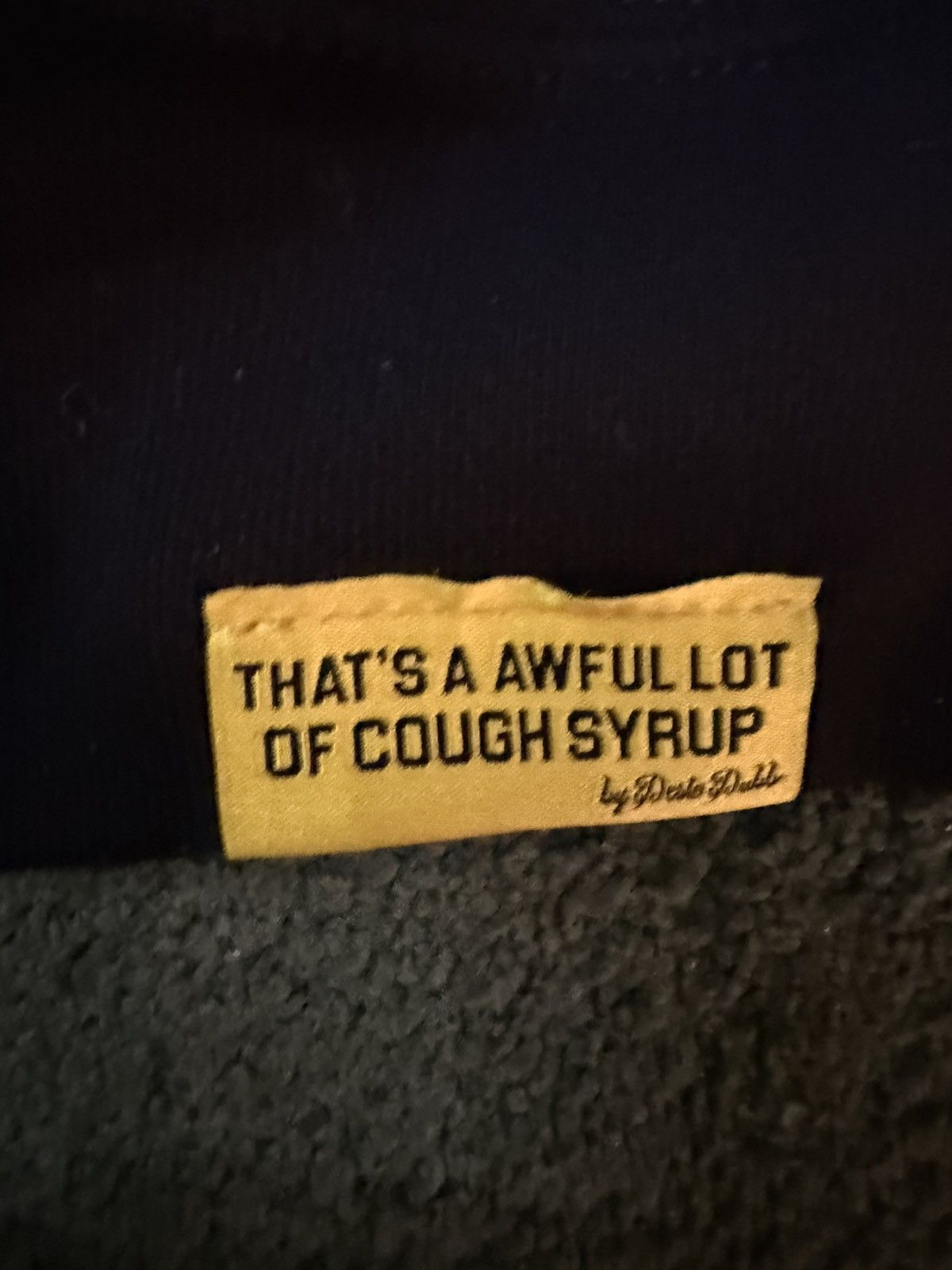 Awful Lot of Cough Syrup Awful Lot Of Cough Syrup Hoodie Size Medium Size US M / EU 48-50 / 2 - 2 Thumbnail